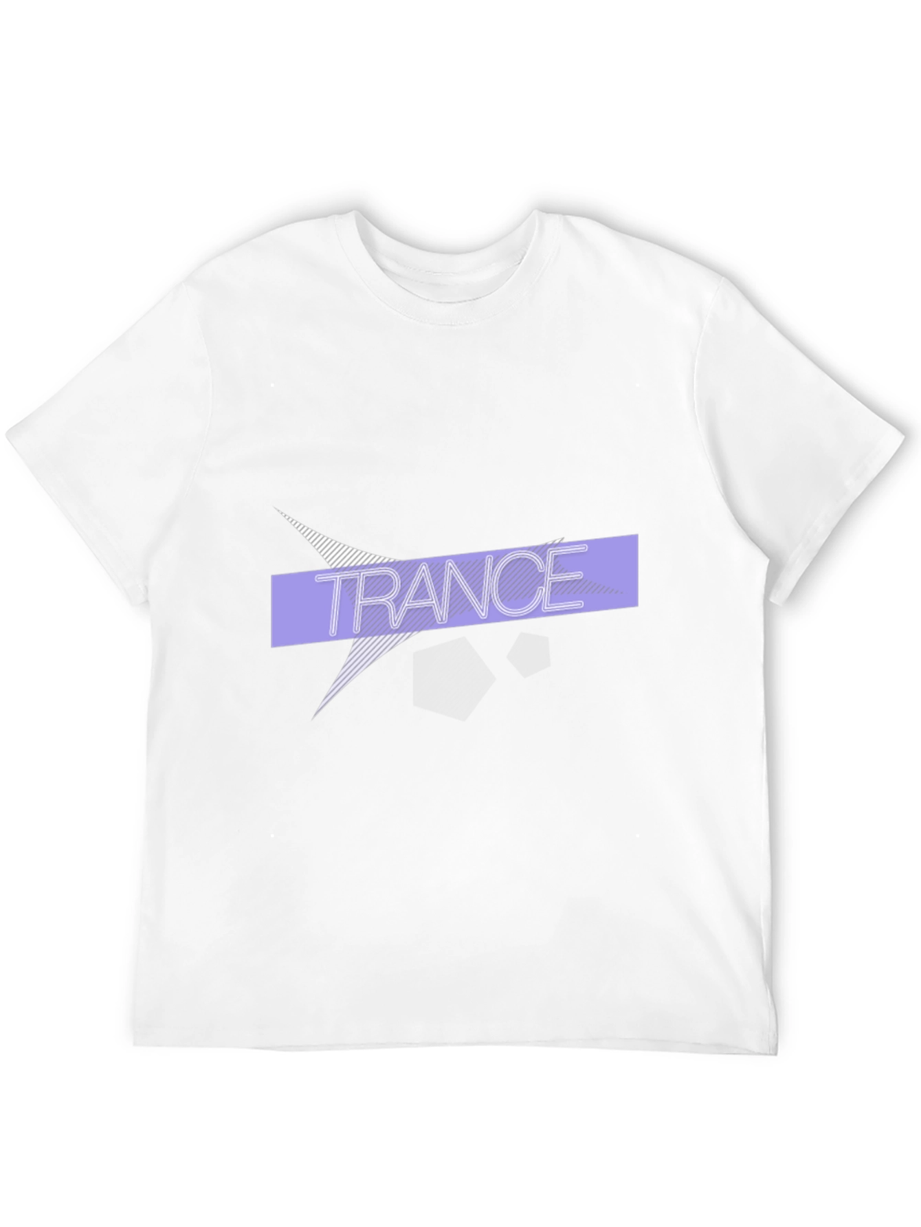 Trance Graphic Print Black T-Shirt