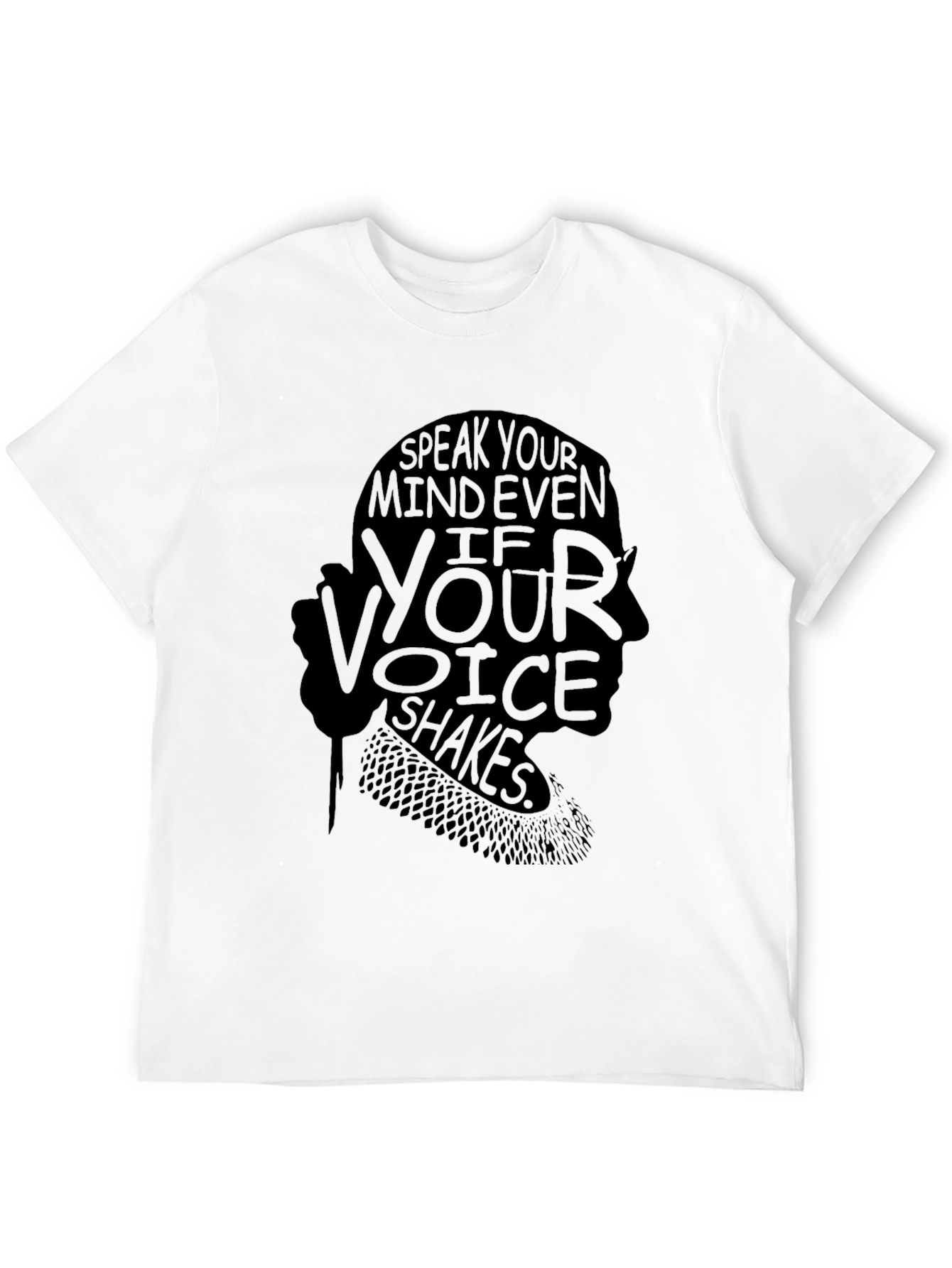 Speak Your Mind RBG Black T-Shirt