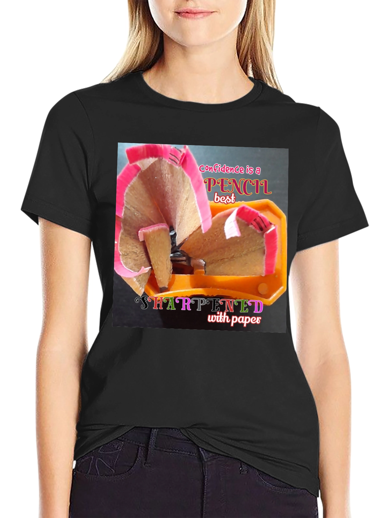 Confidence is a Pencil T-Shirt