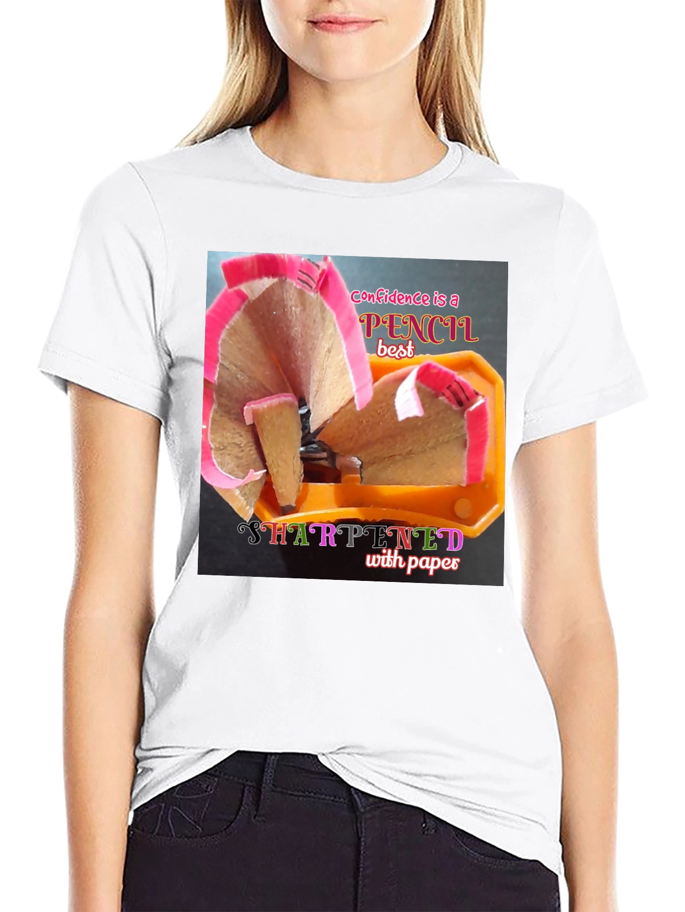 Confidence is a Pencil T-Shirt