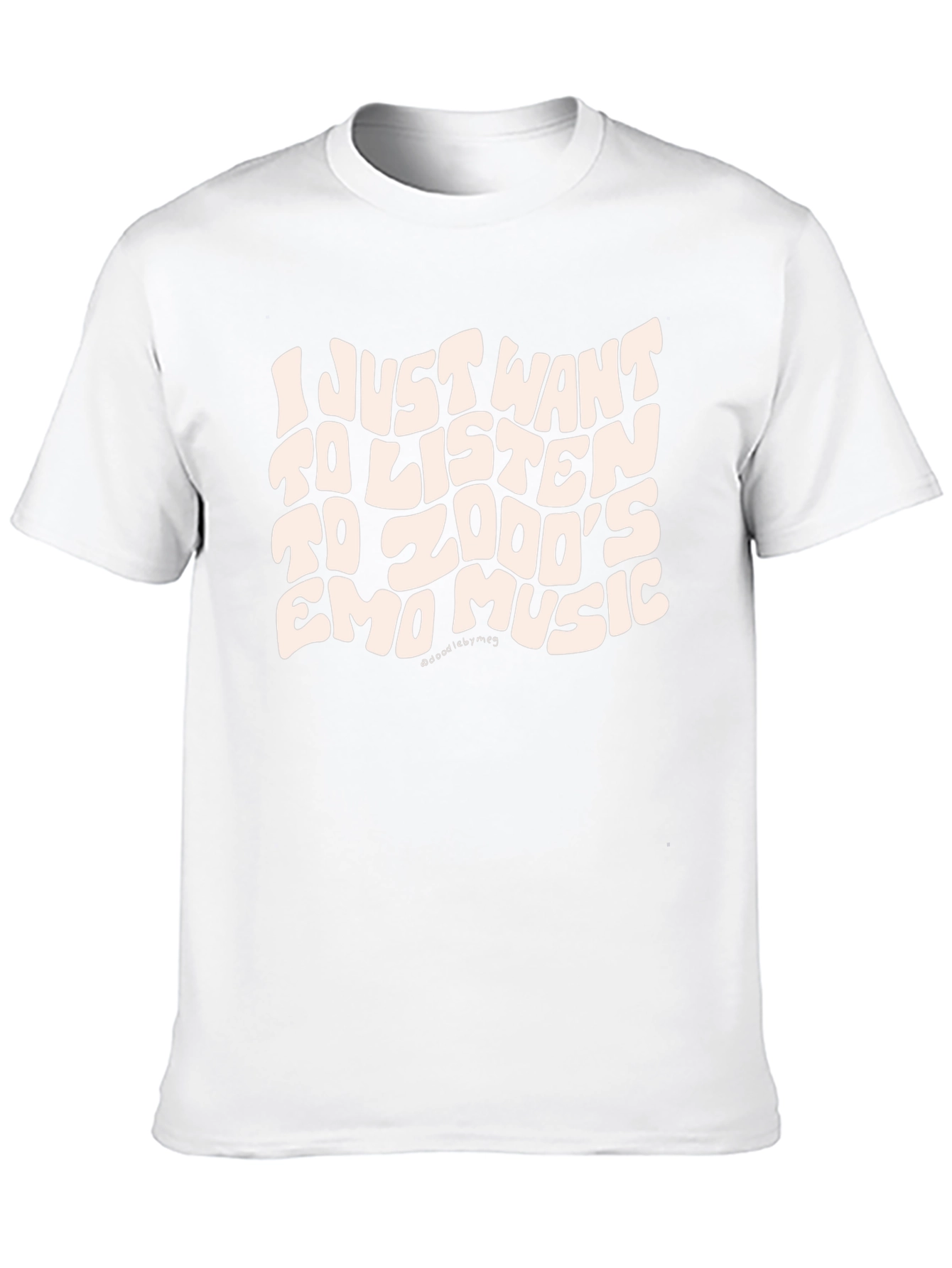 Zodds Emo Music Graphic Tee
