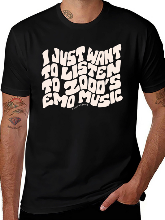 Zodds Emo Music Graphic Tee