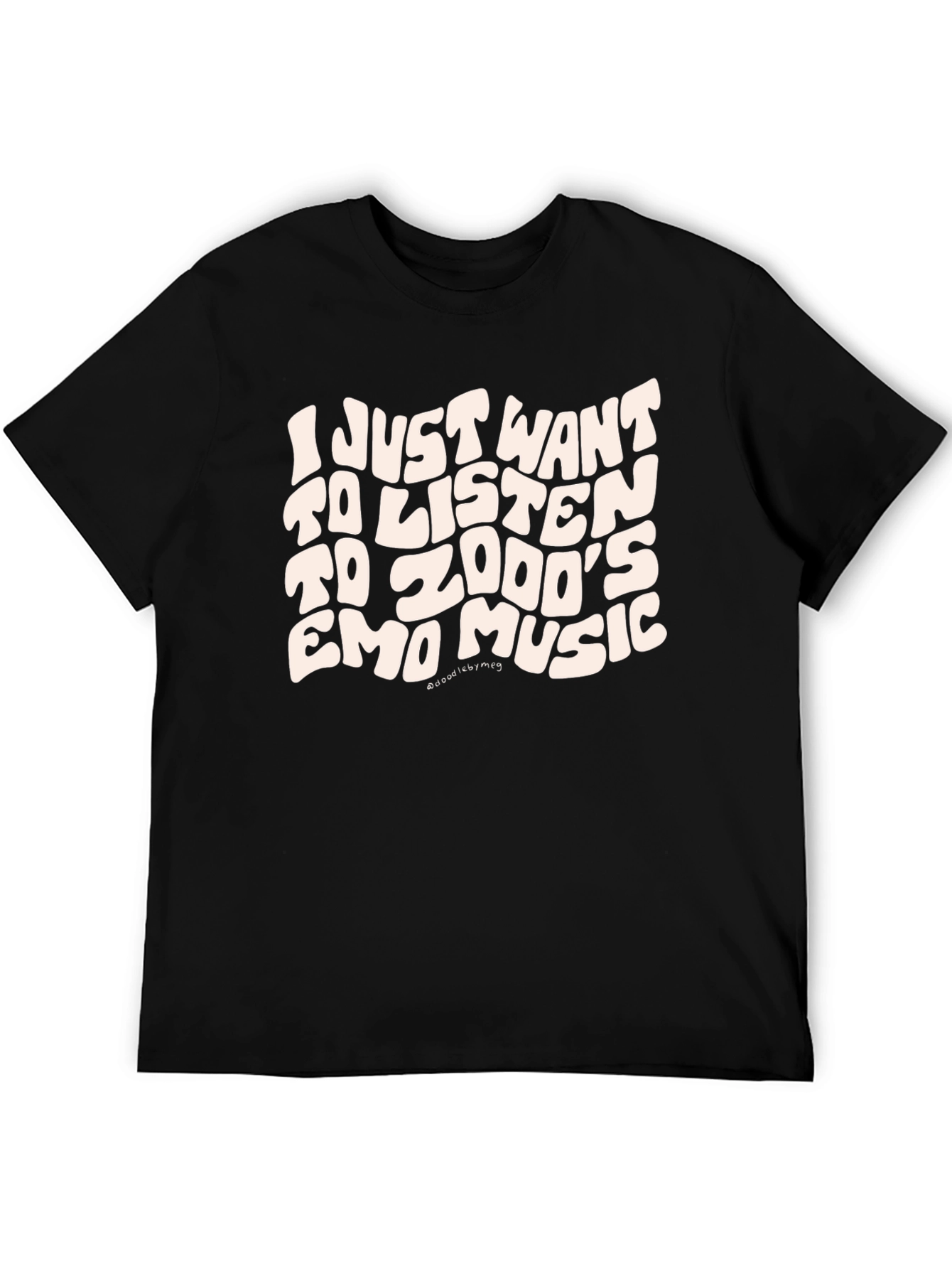 Zodds Emo Music Graphic Tee
