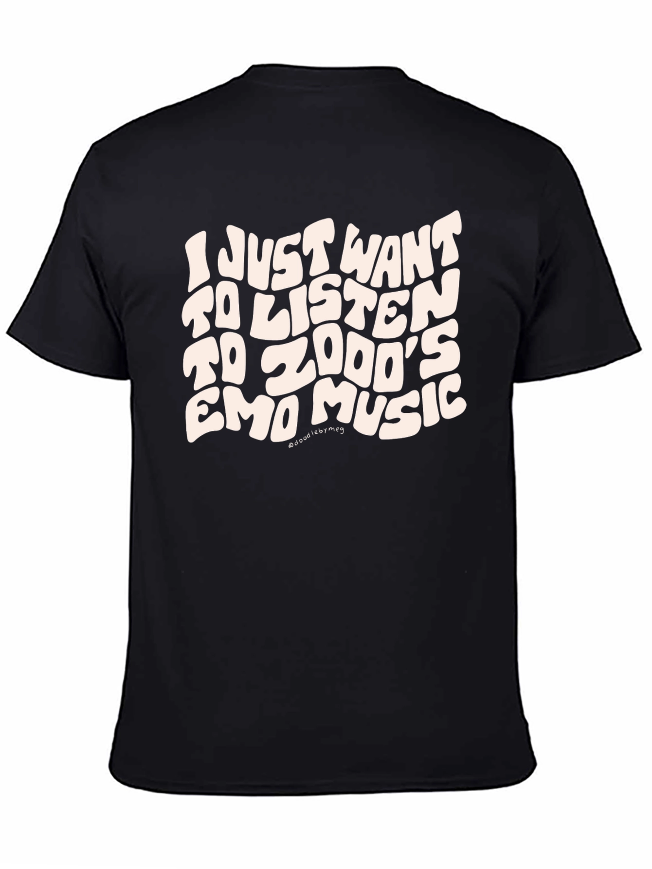 Zodds Emo Music Graphic Tee