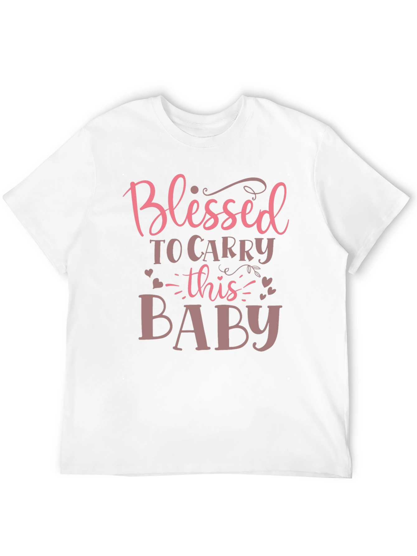 Blessed To Carry Baby Graphic T-Shirt