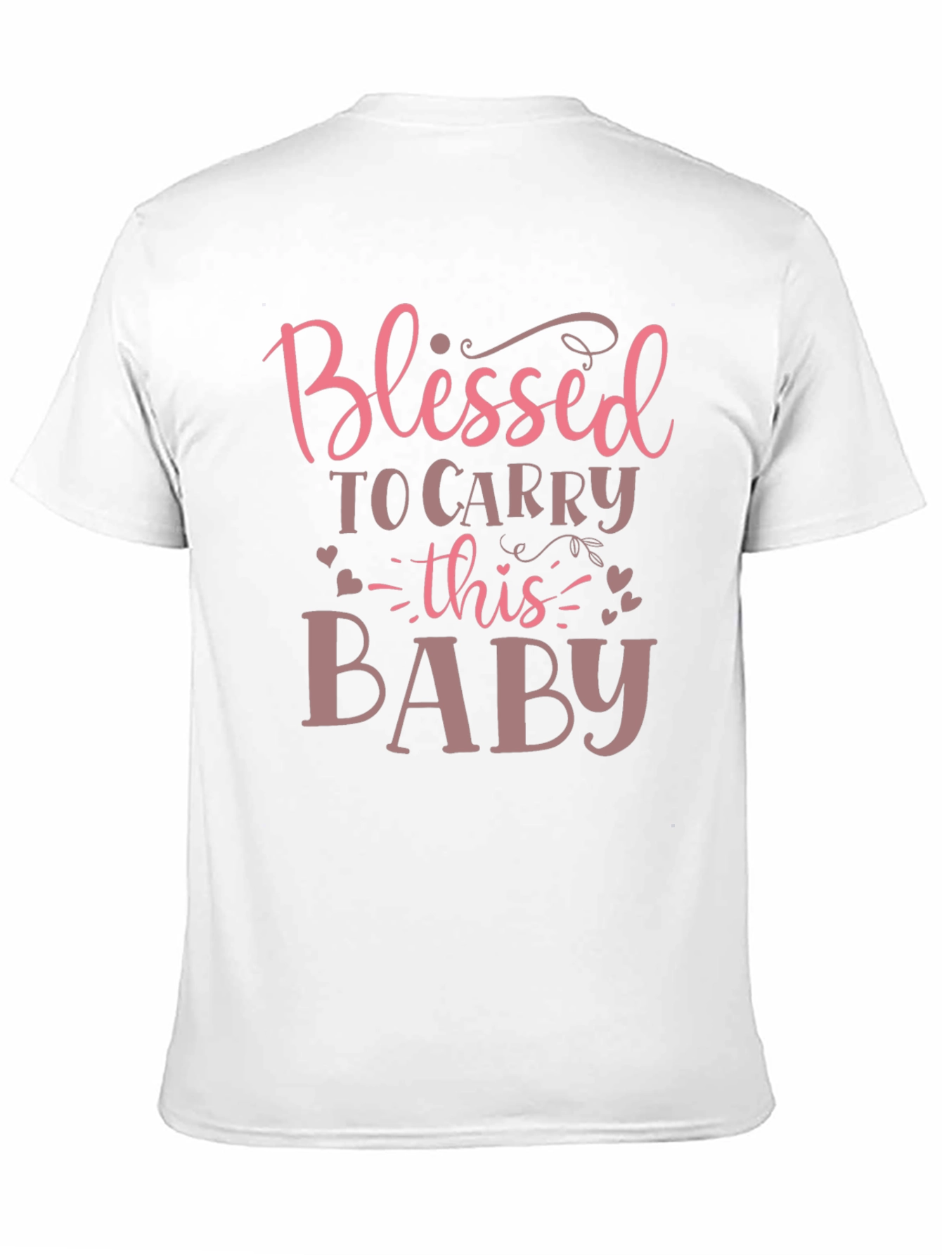 Blessed To Carry Baby Graphic T-Shirt