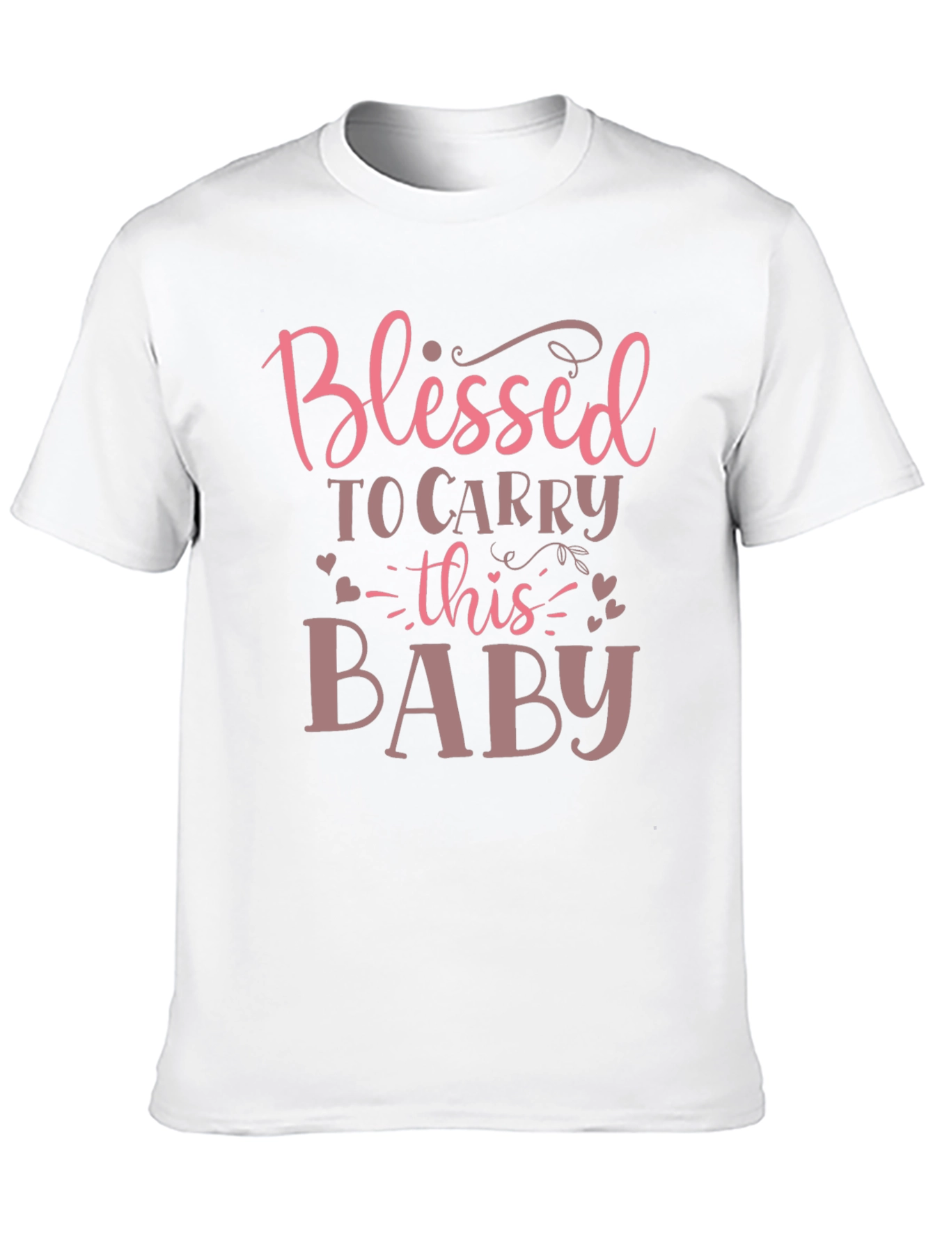Blessed To Carry Baby Graphic T-Shirt