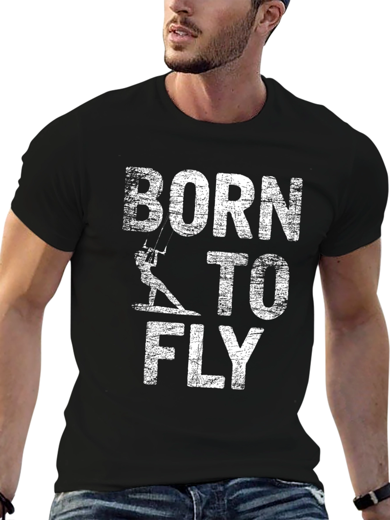 Born to Fly T-Shirt - Kitesurfing Tee
