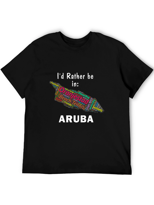 Aruba T-Shirt - Id Rather Be In Aruba