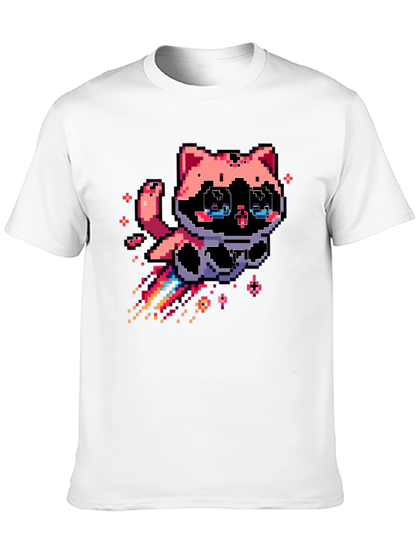 Pixel Art Cat T-Shirt
