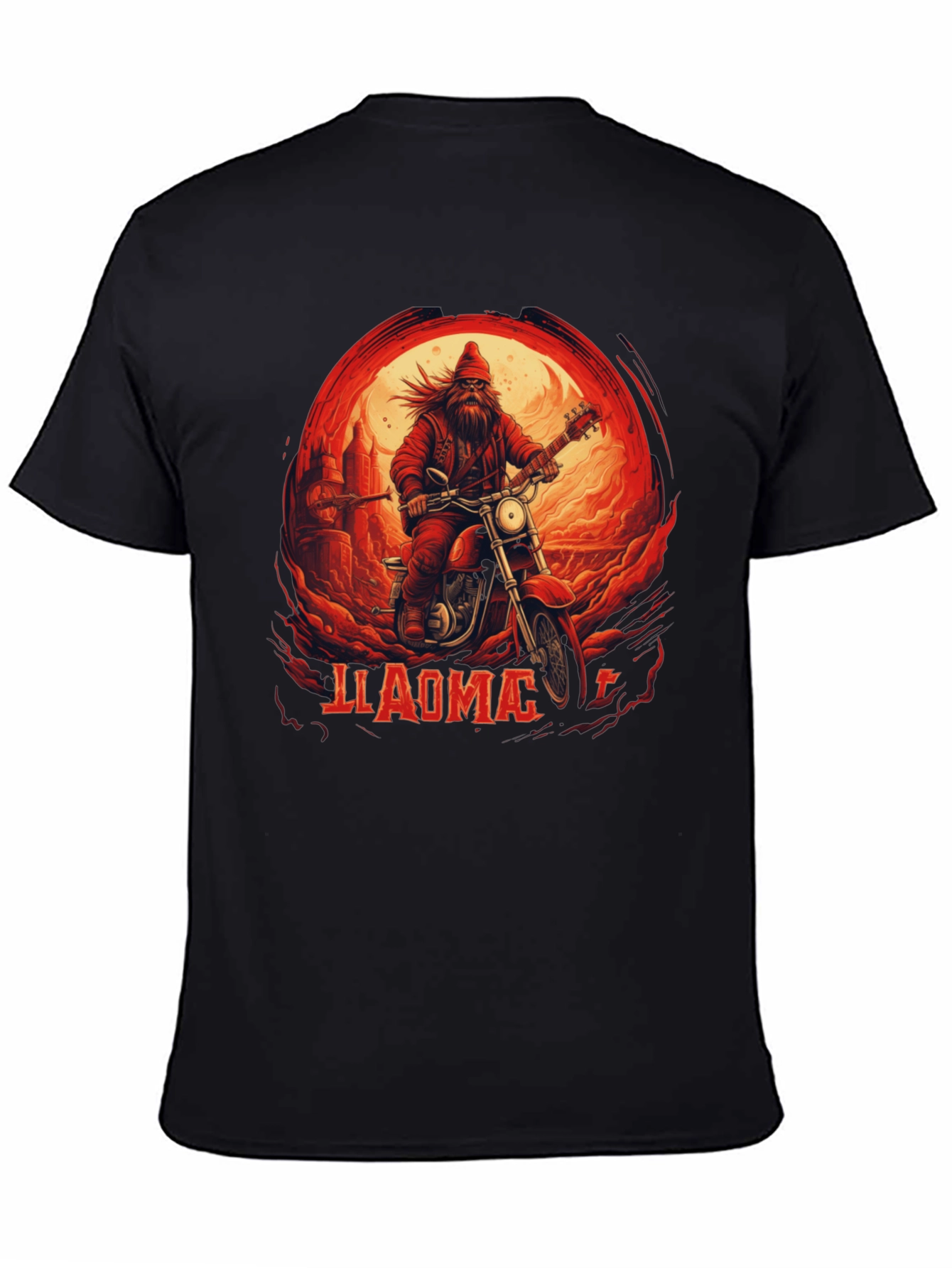 Biker Santa T-Shirt