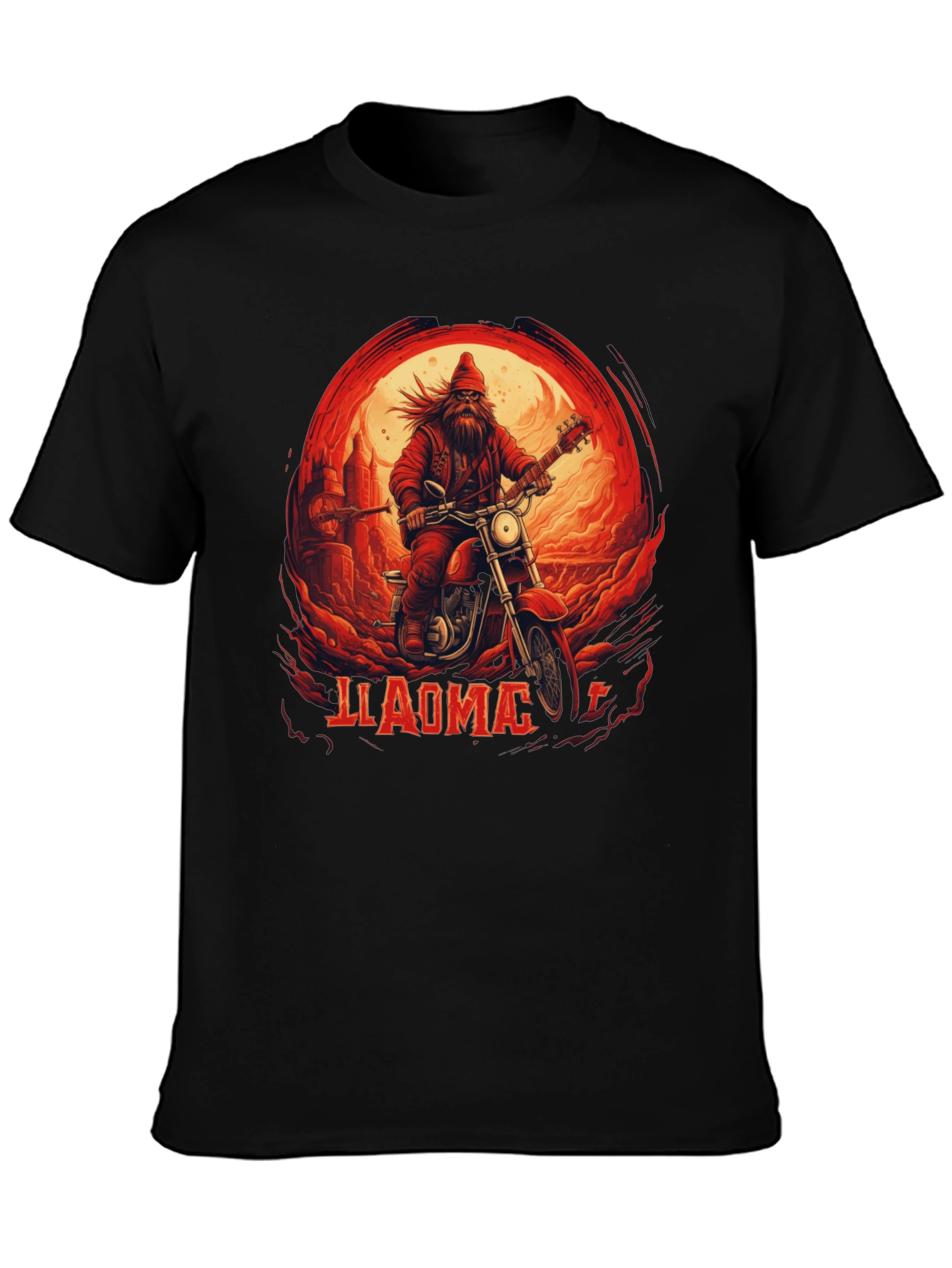 Biker Santa T-Shirt