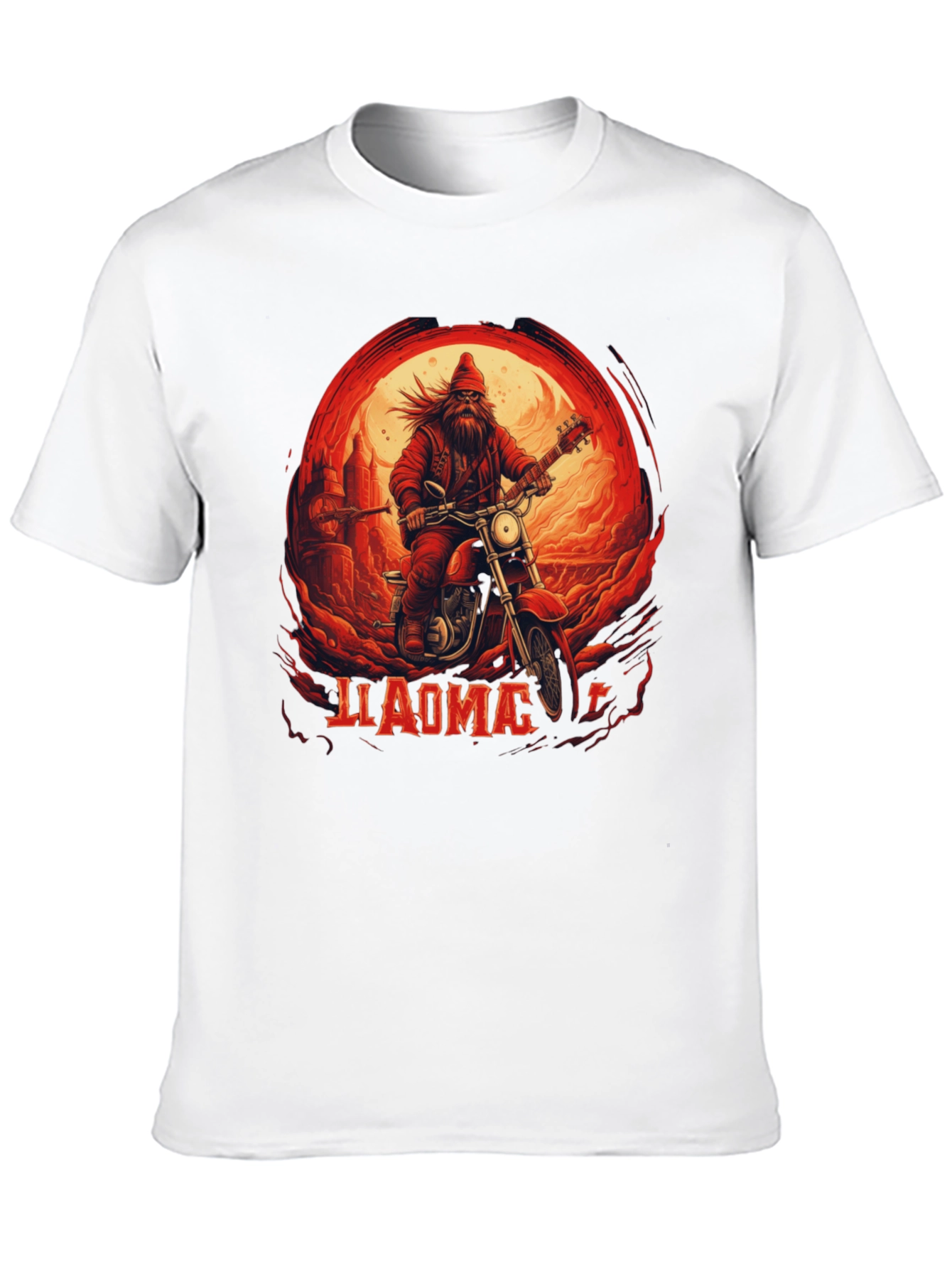 Biker Santa T-Shirt