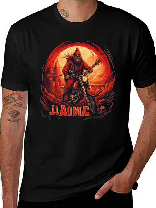 Biker Santa T-Shirt