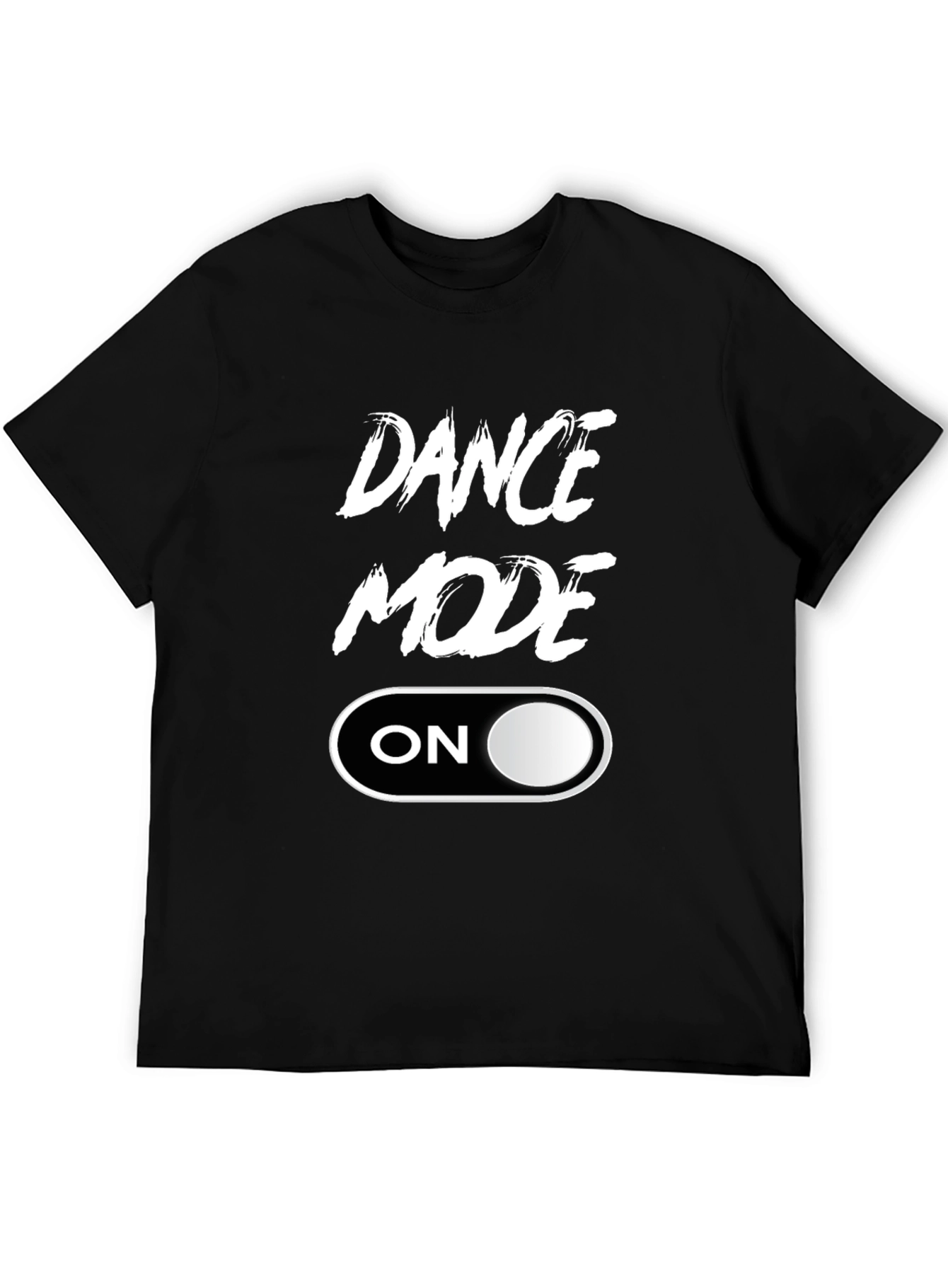 Dance Mode On Black Graphic Tee