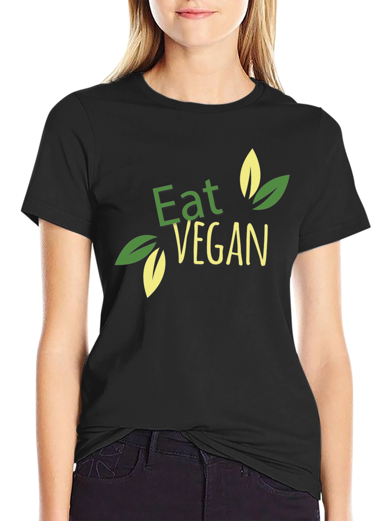 Eat Vegan Graphic Tee - Stylish & Comfortable