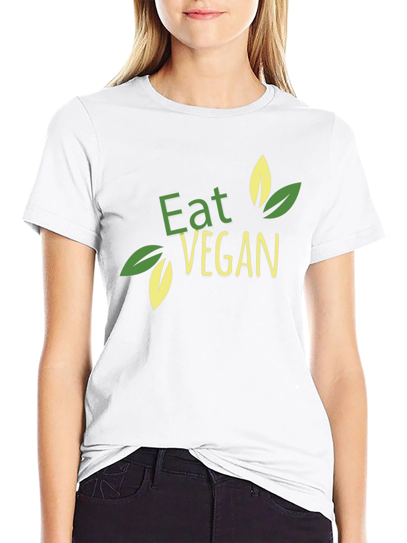 Eat Vegan Graphic Tee - Stylish & Comfortable