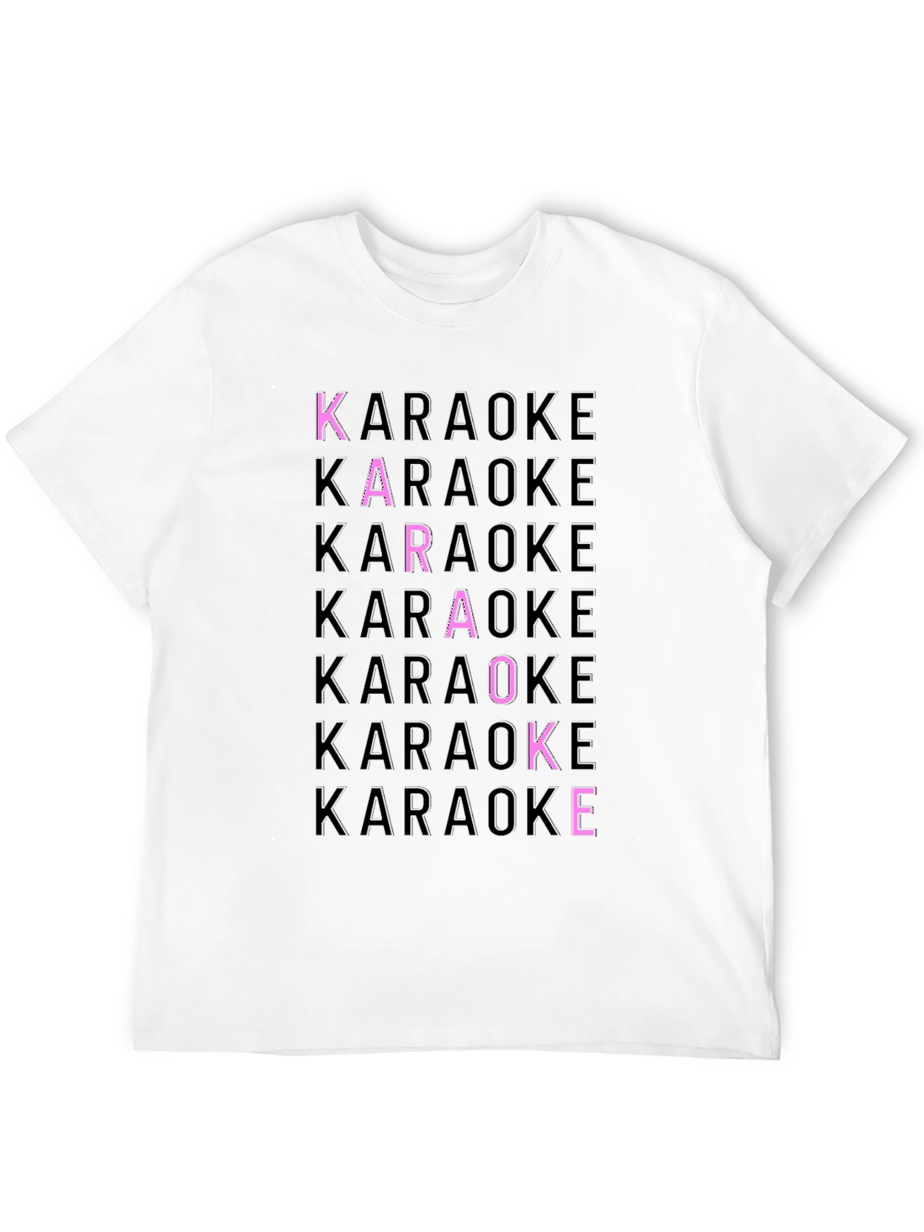 Karaoke Graphic Print Tee