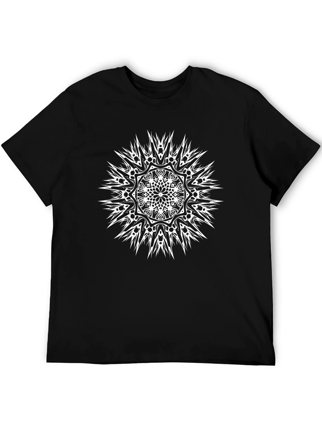 Abstract Graphic Tee - Bold Geometric Design