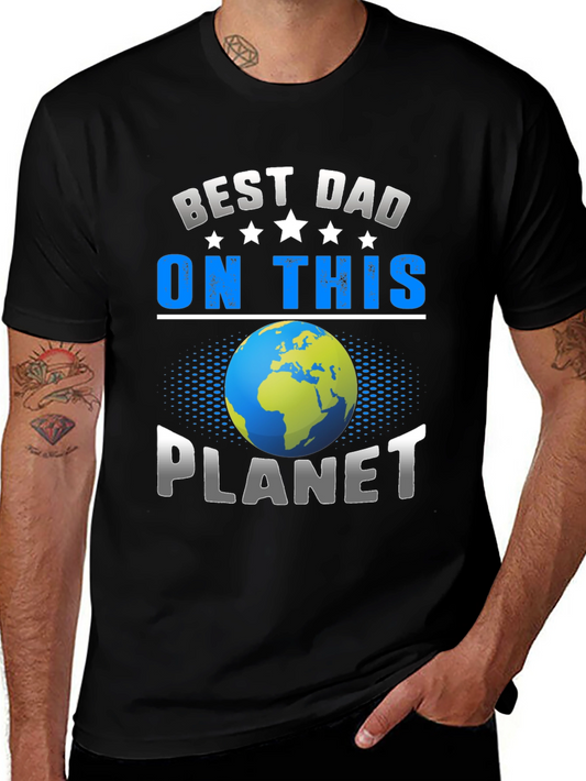 Best Dad On This Planet T-Shirt