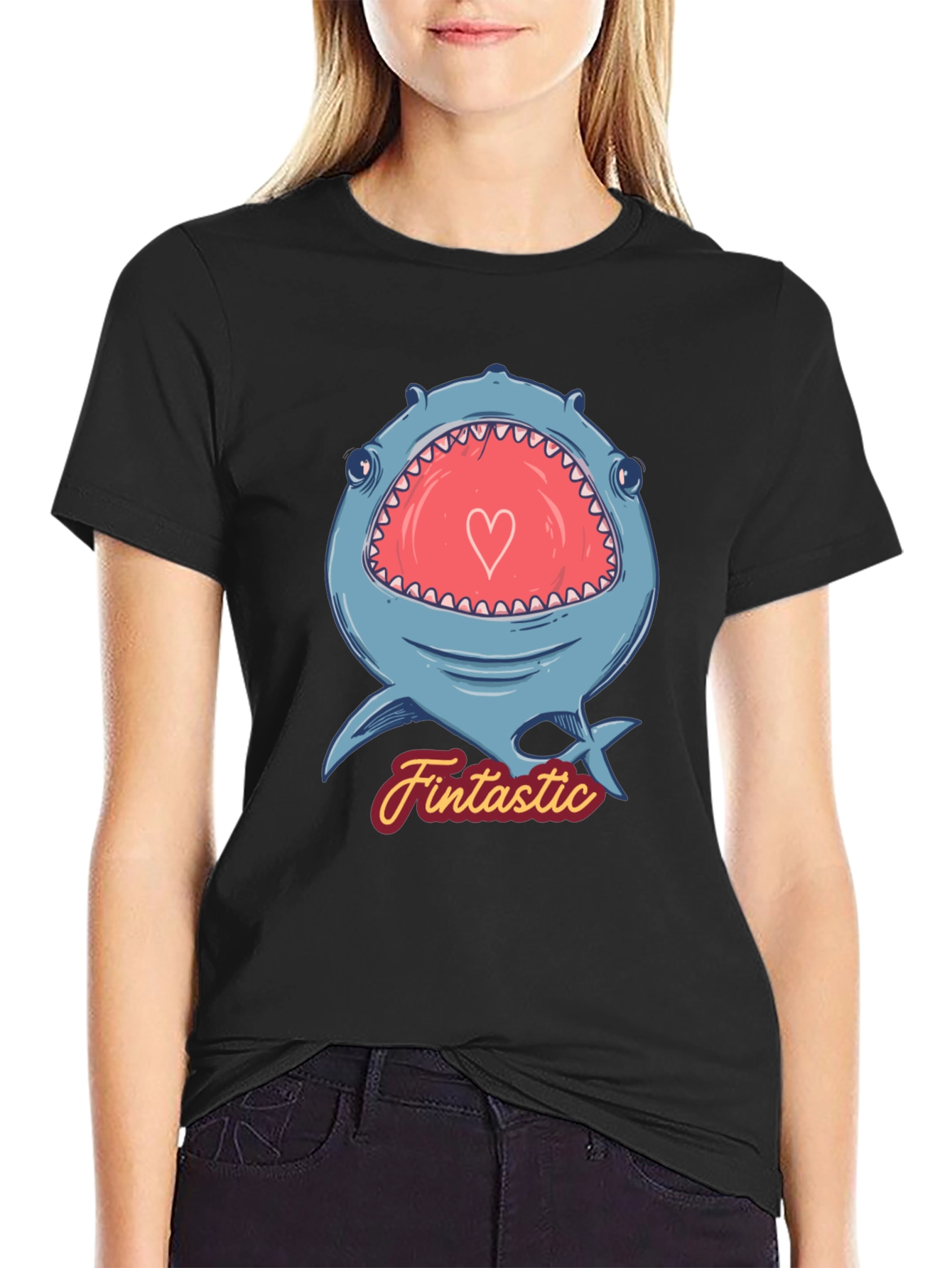 Fintastic Shark Graphic Tee