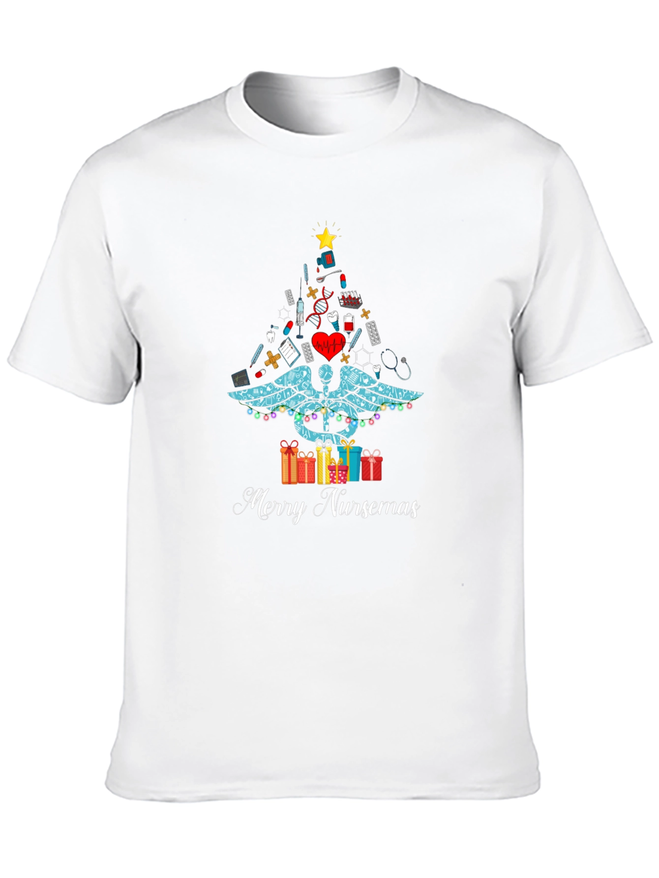 Merry Nurse Christmas T-Shirt