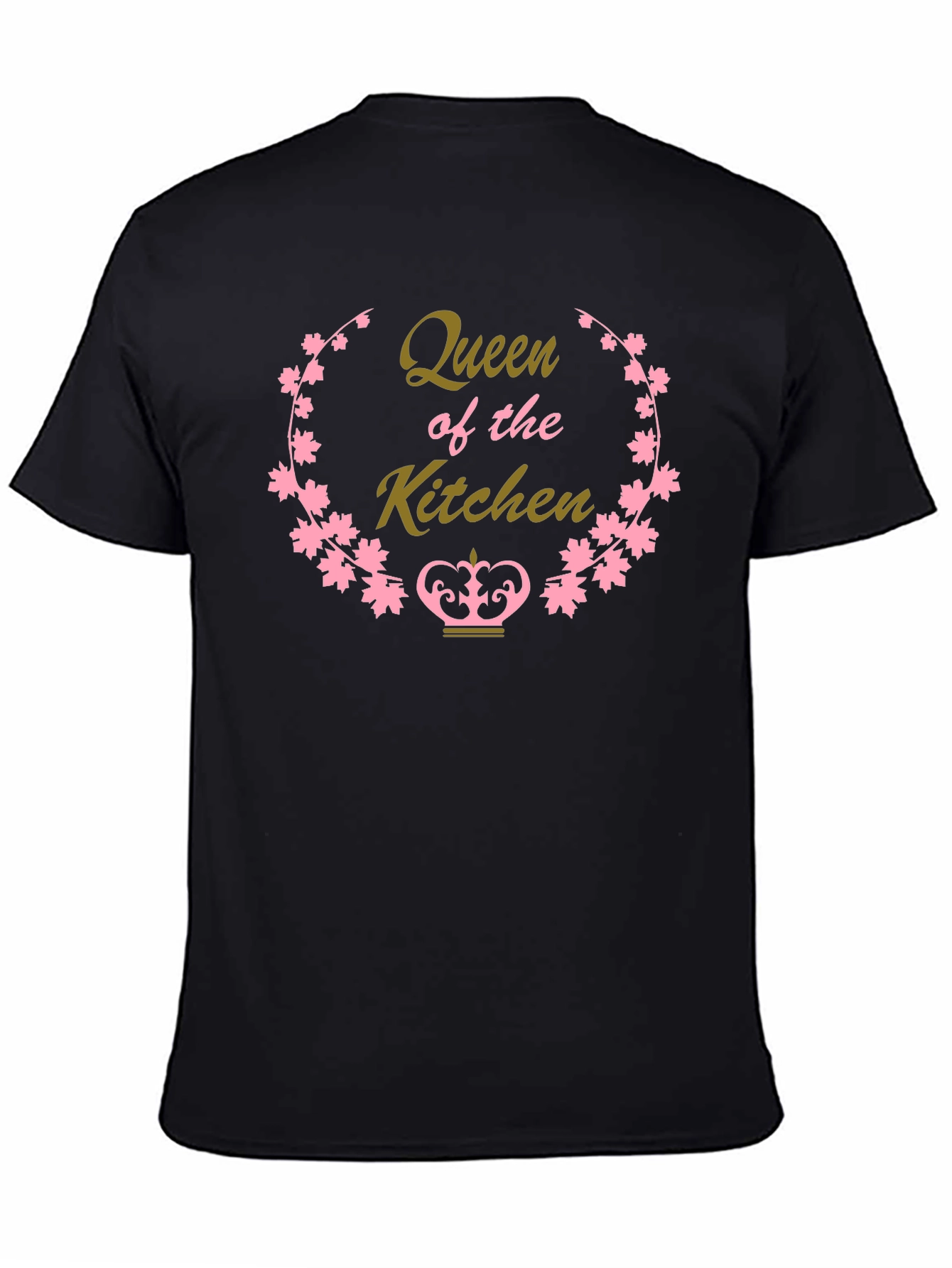 Queen of the Kitchen Black T-Shirt