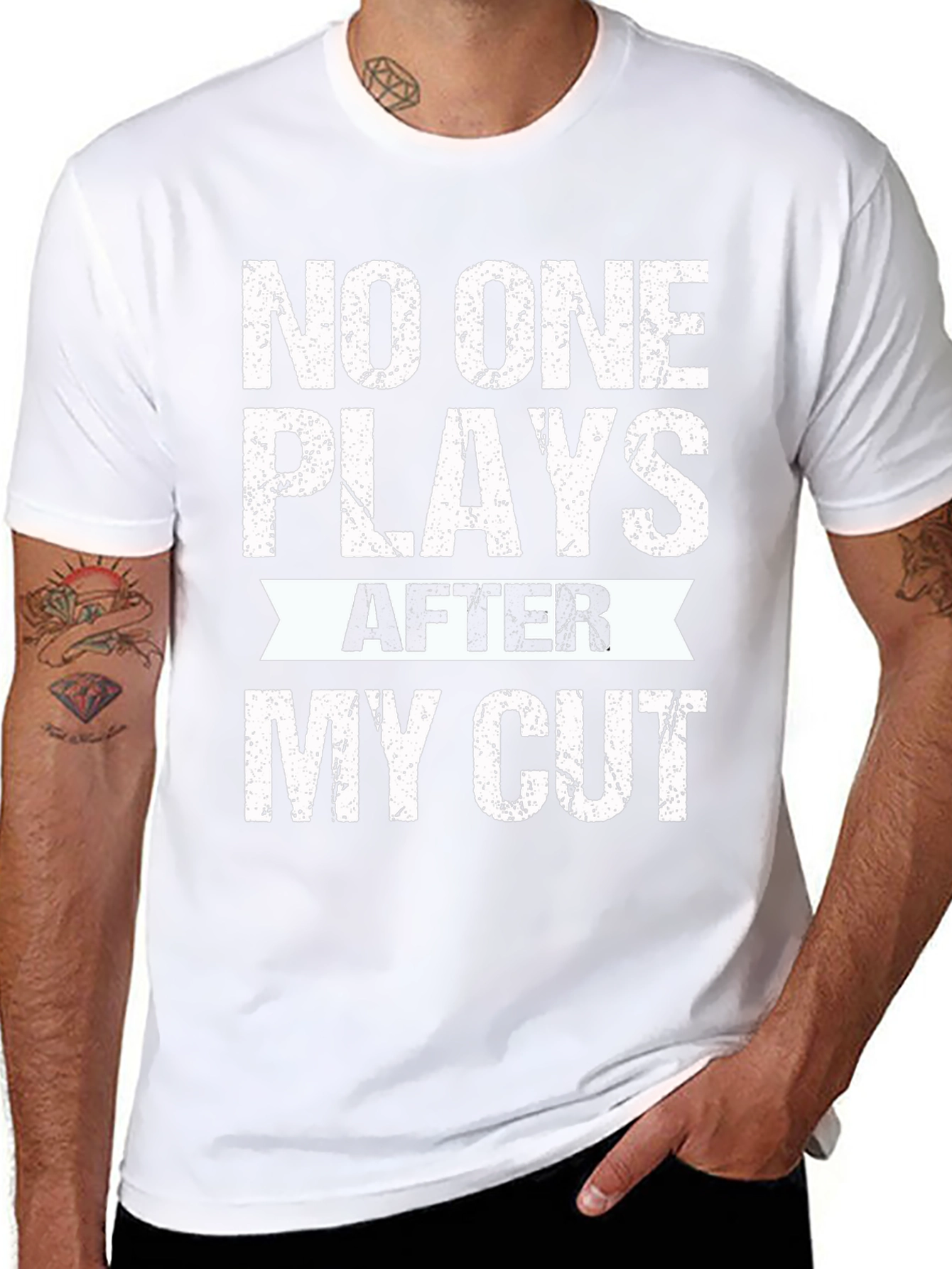 No One Plays After My Cut Graphic Tee