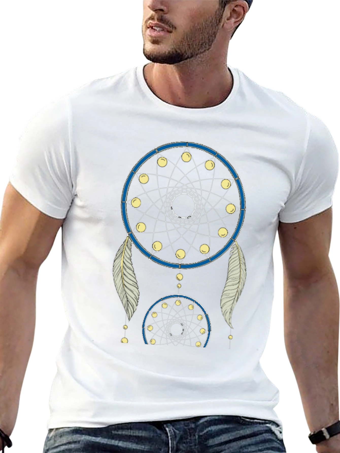 Dream Catcher Graphic Tee - Native American Inspired