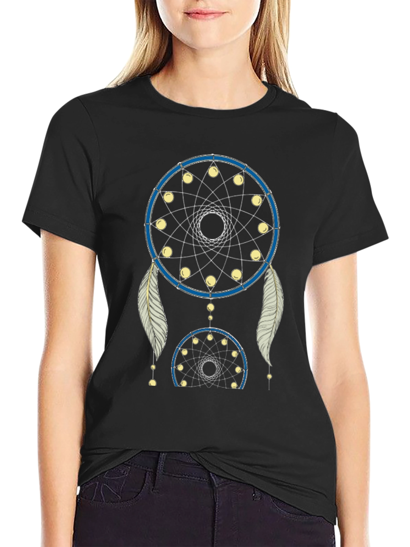 Dream Catcher Graphic Tee - Native American Inspired