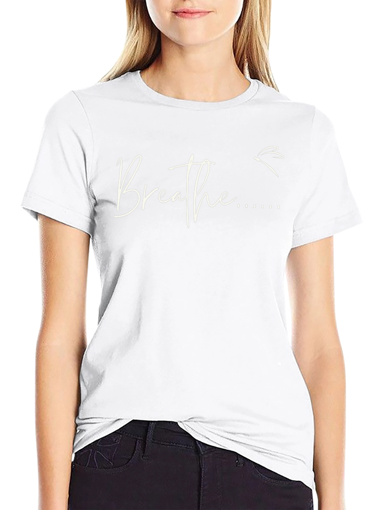 Breathe Graphic Tee - Relaxed Fit