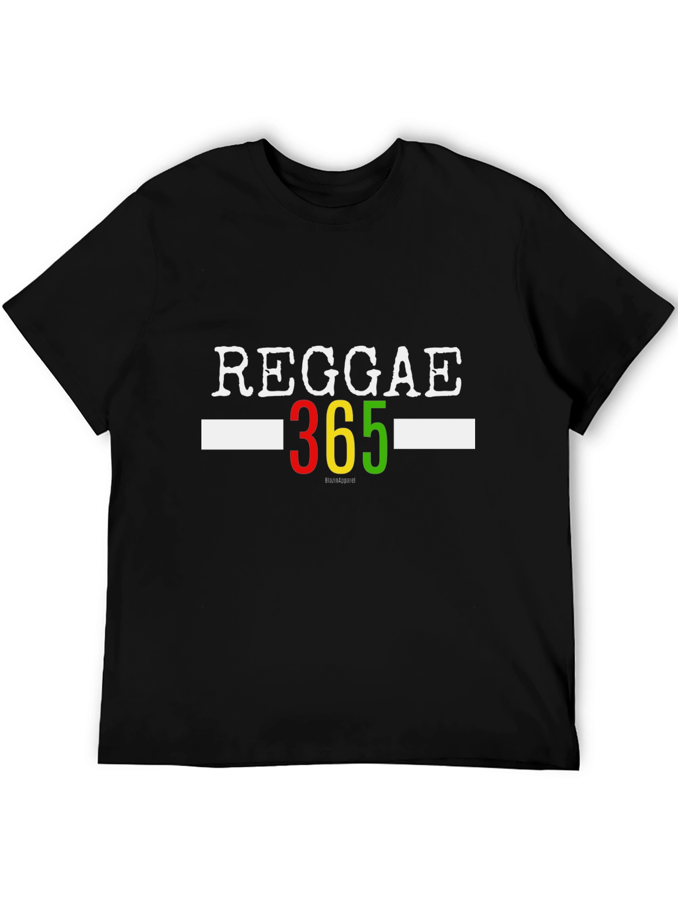 Reggae 365 Graphic T-Shirt - Mens Black Tee