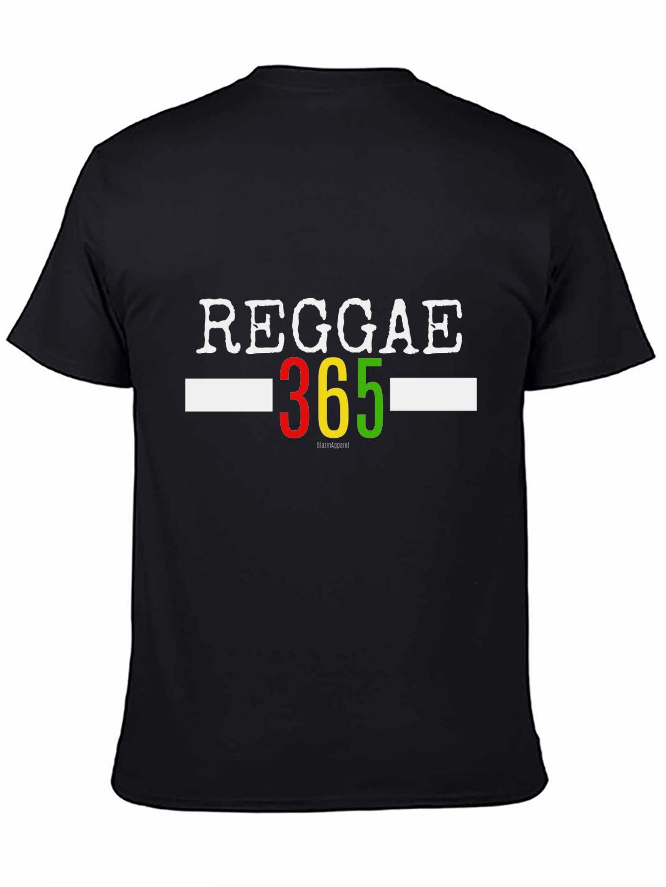 Reggae 365 Graphic T-Shirt - Mens Black Tee