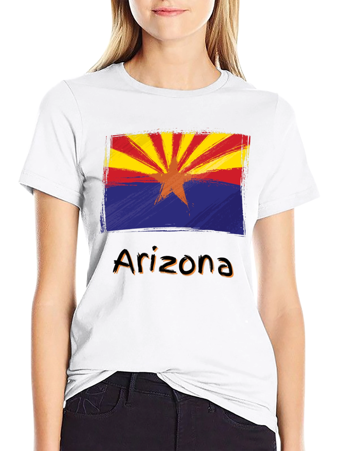Arizona State Flag Graphic T-Shirt