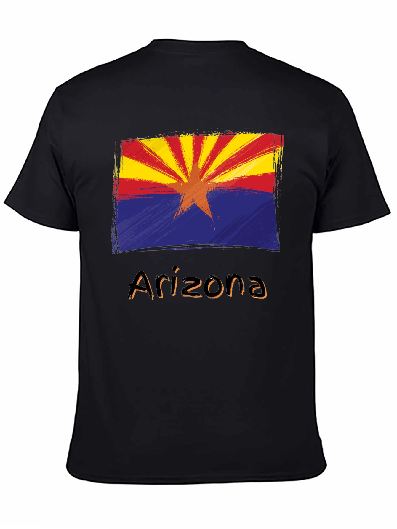 Arizona State Flag Graphic T-Shirt