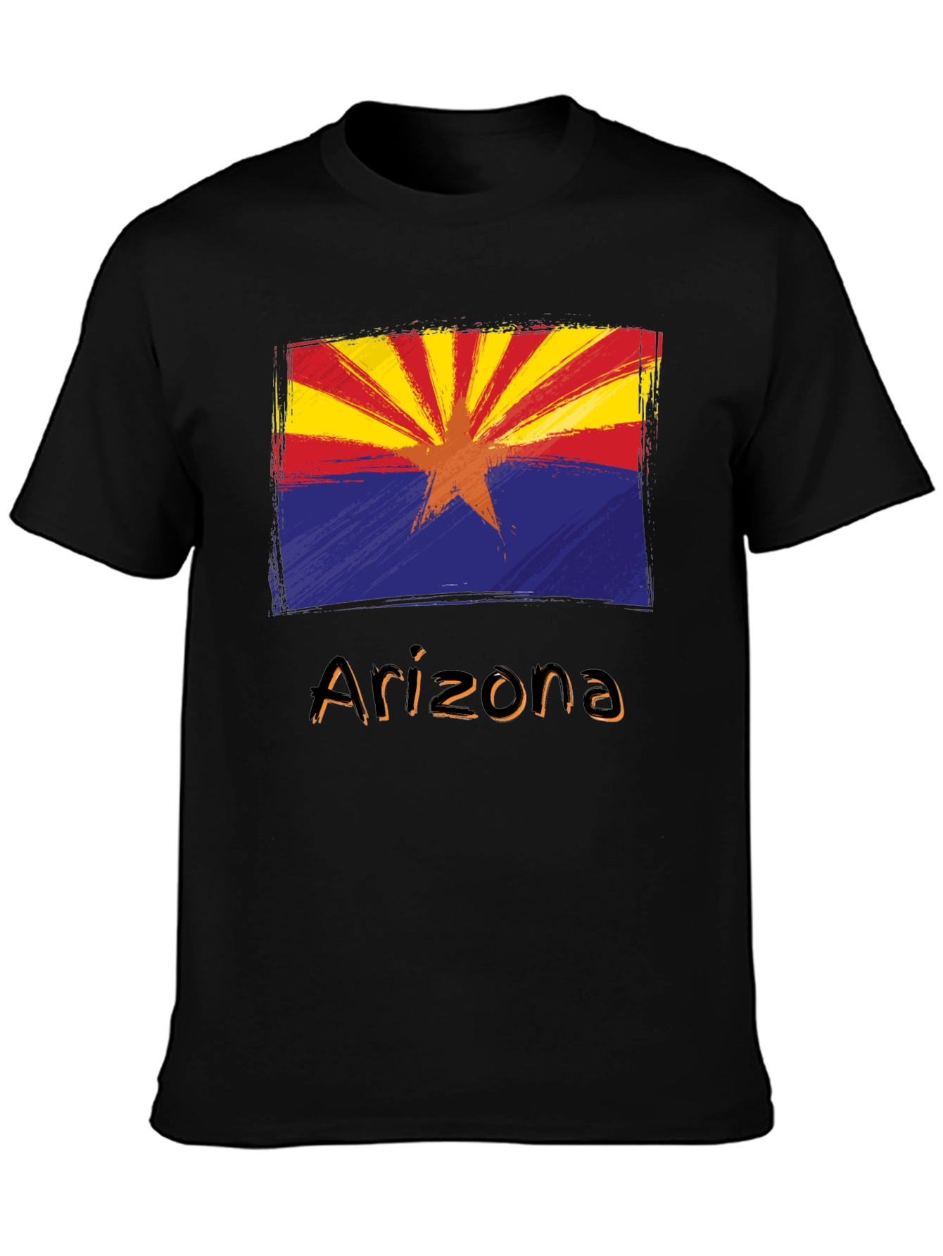 Arizona State Flag Graphic T-Shirt