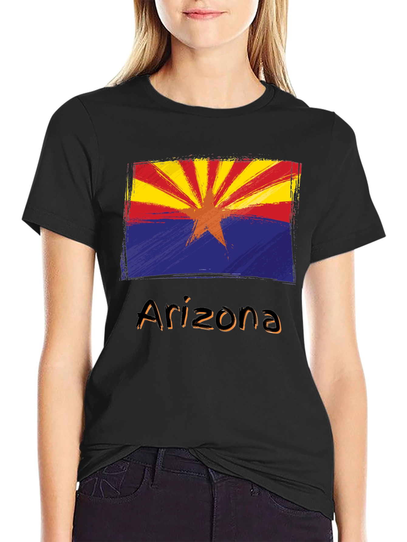 Arizona State Flag Graphic T-Shirt