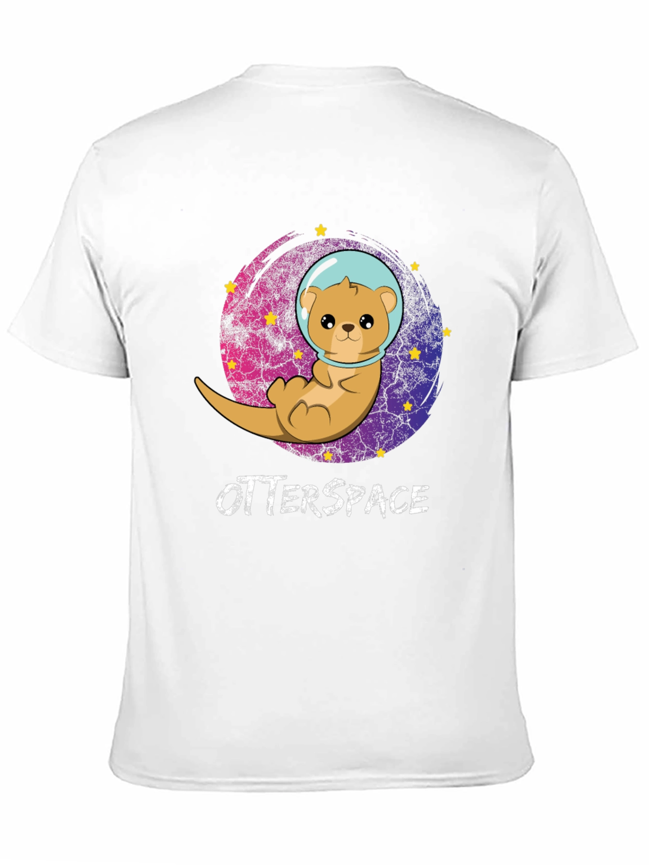 Otterspace T-Shirt: Cute Space Otter Design