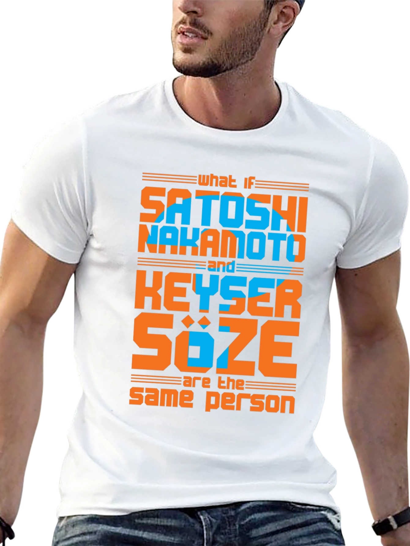 Satoshi Nakamoto & Keyser Soze Conspiracy T-Shirt