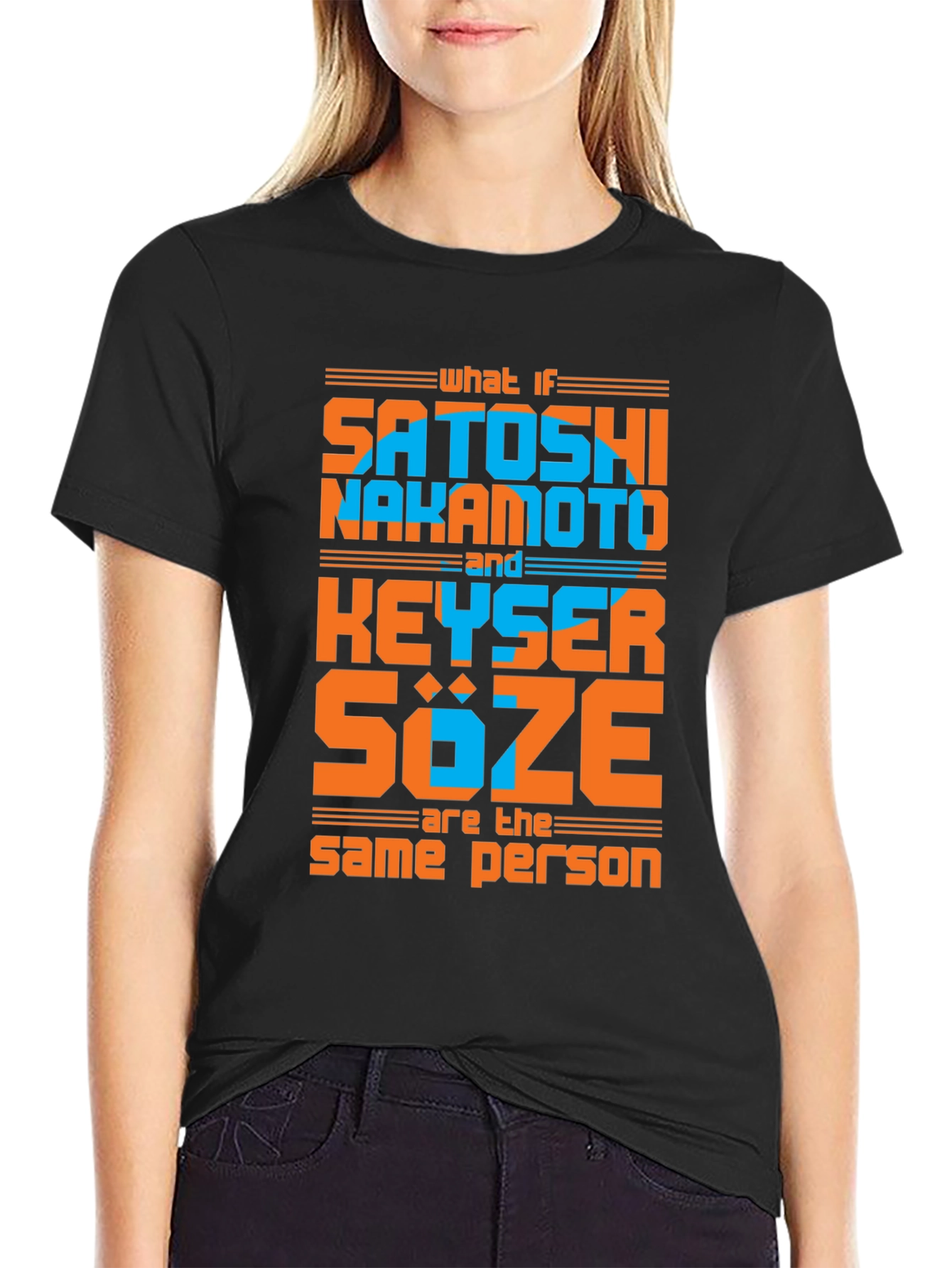 Satoshi Nakamoto & Keyser Soze Conspiracy T-Shirt