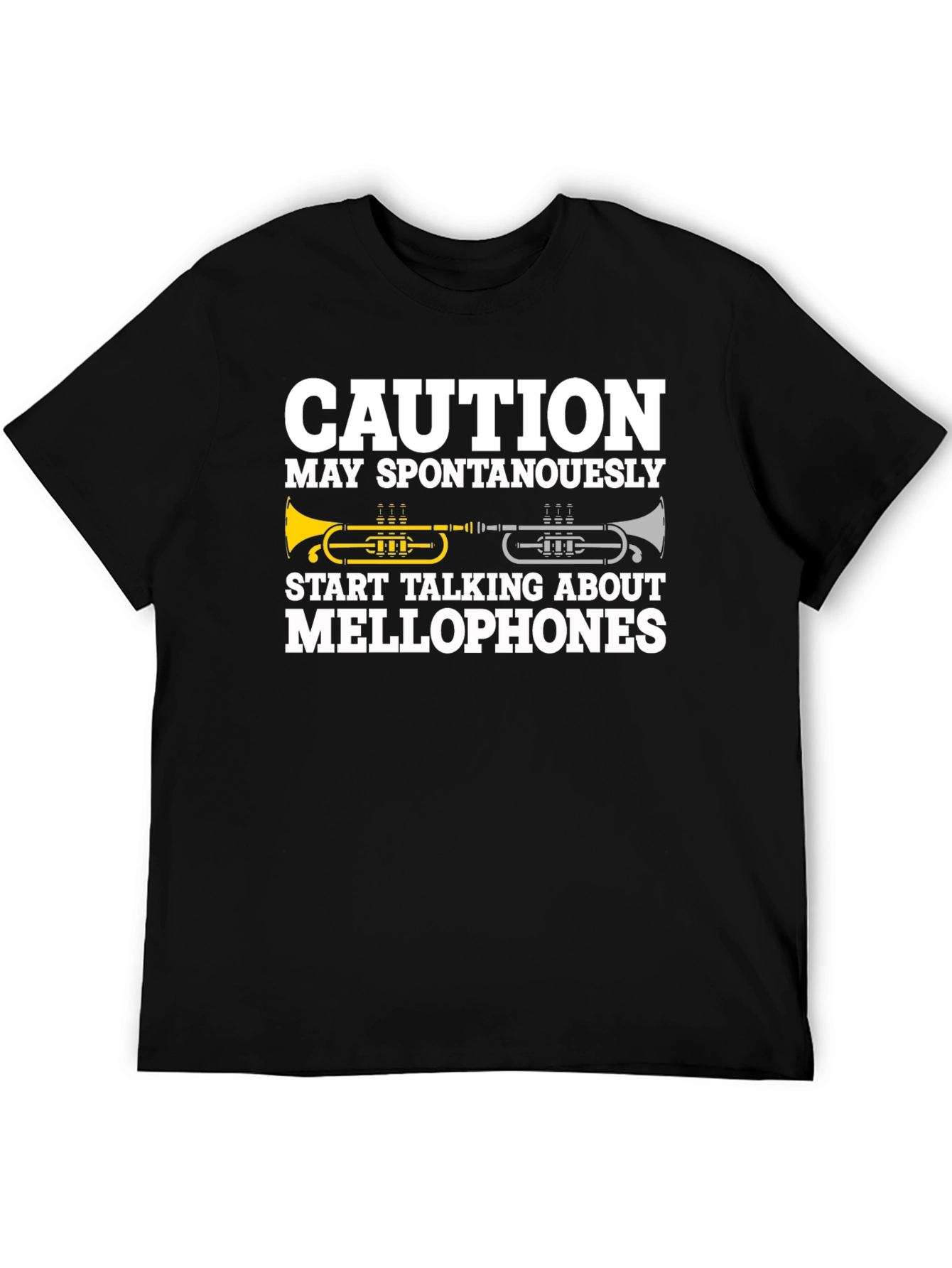 Caution Mellophones Graphic Tee