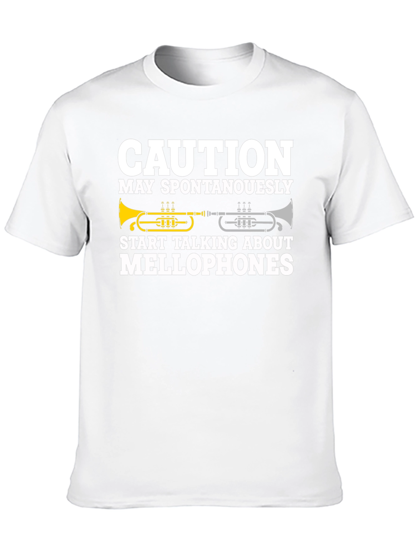 Caution Mellophones Graphic Tee