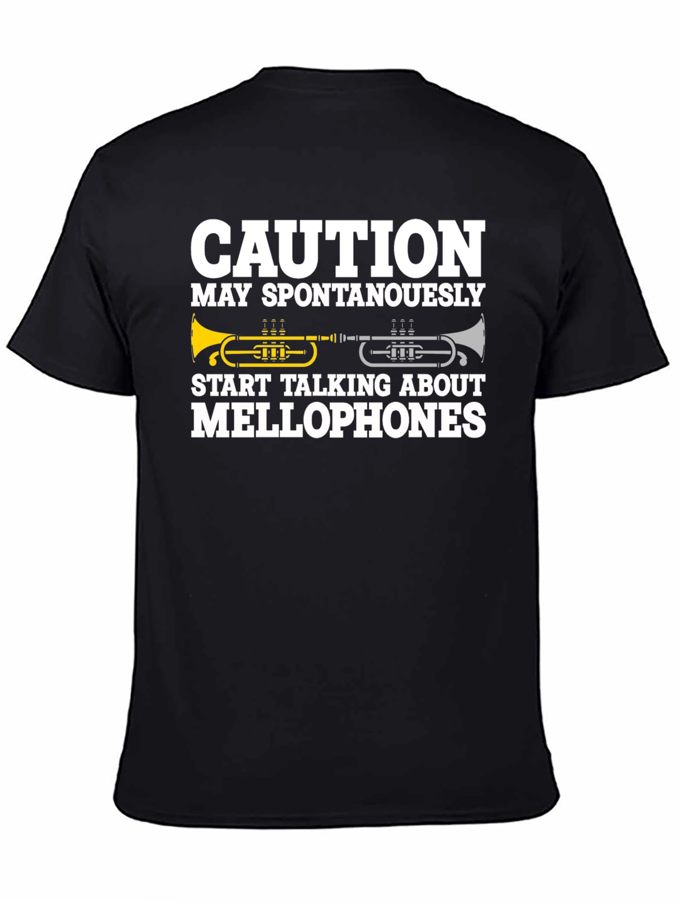 Caution Mellophones Graphic Tee