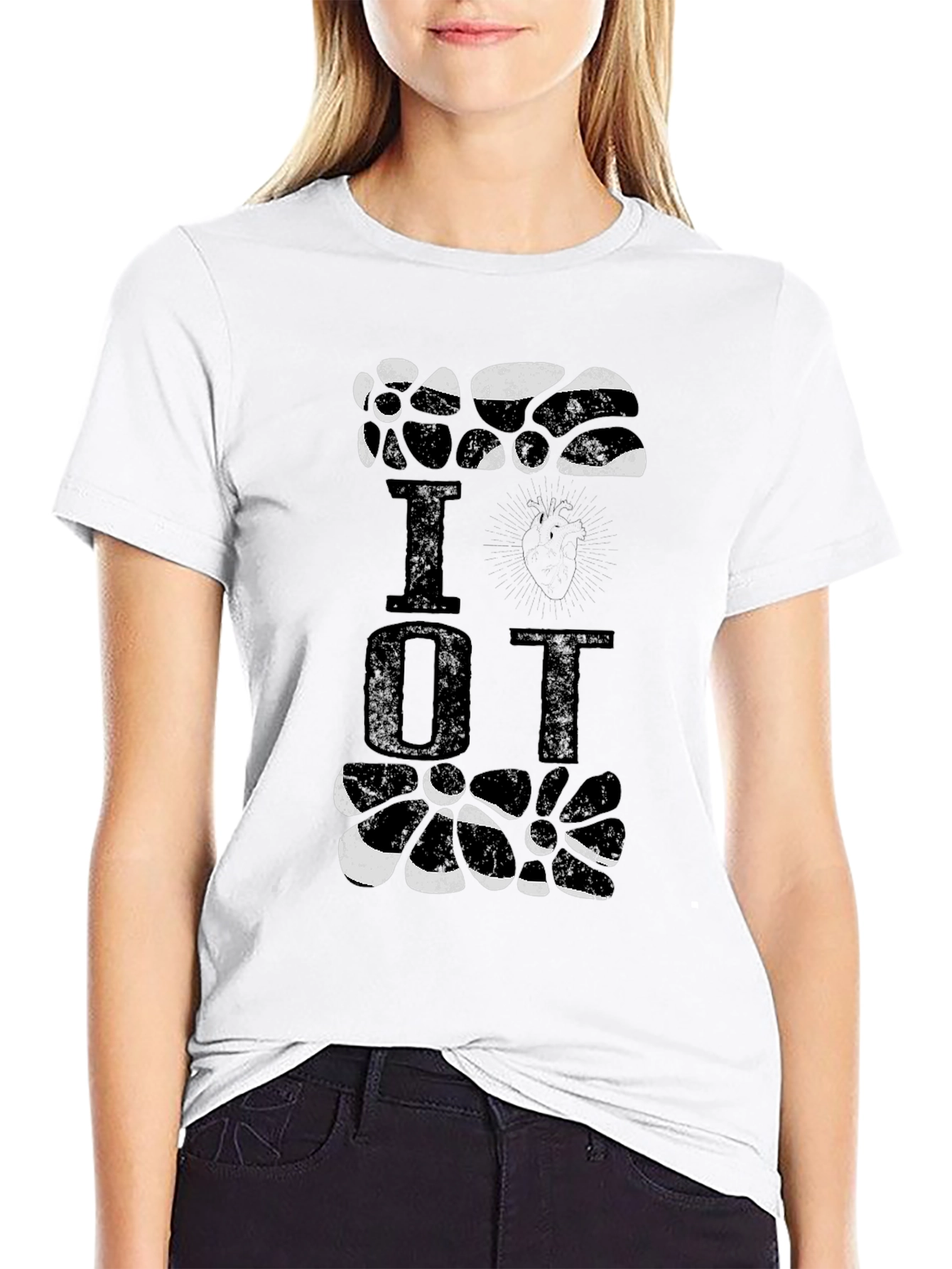I Heart OT Black T-Shirt