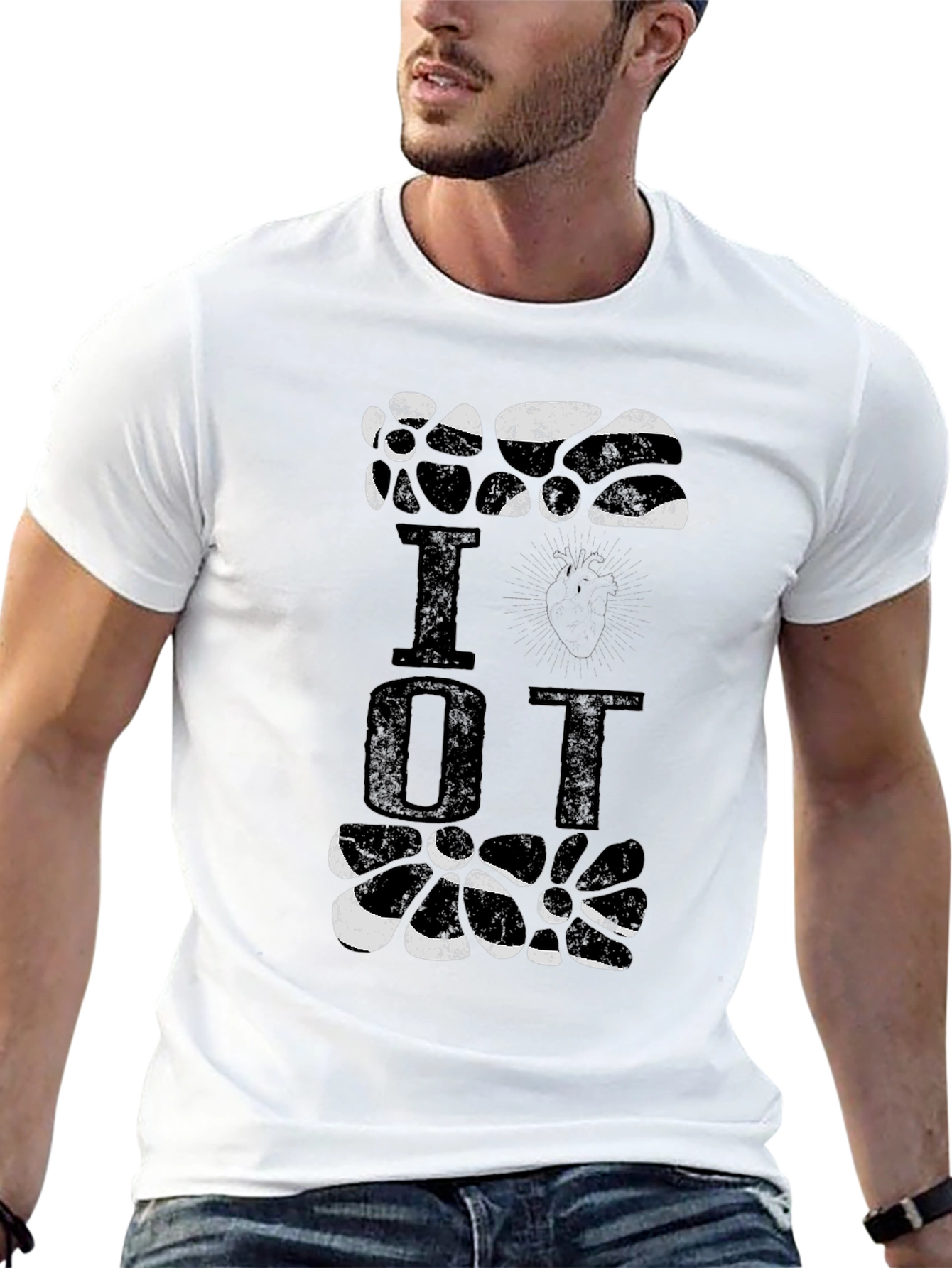 I Heart OT Black T-Shirt