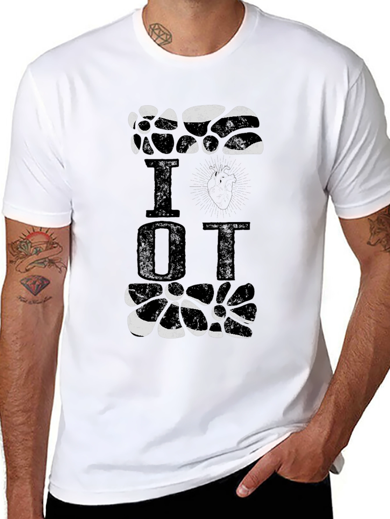 I Heart OT Black T-Shirt