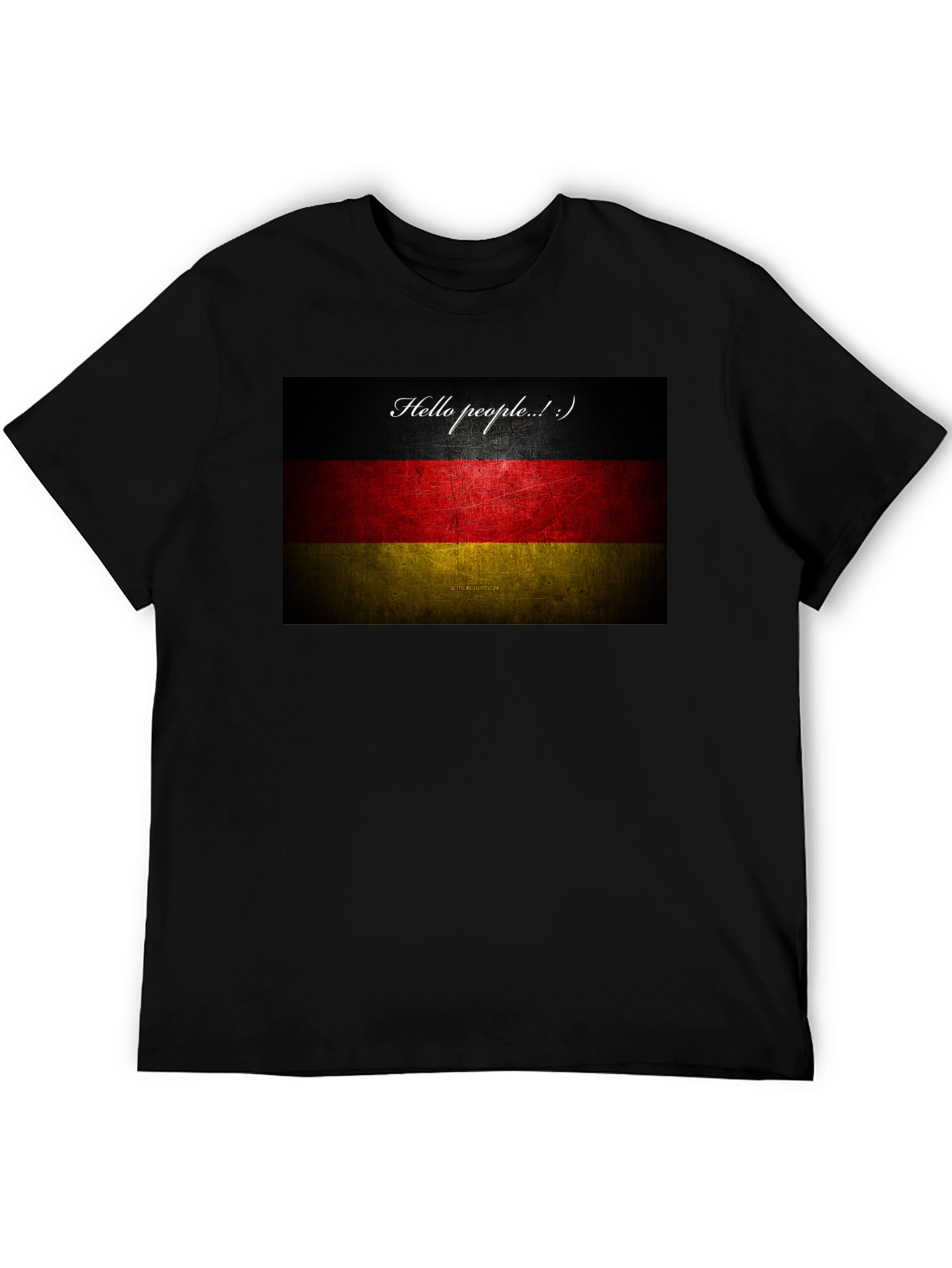 German Flag Graphic Tee - Hello People T-Shirt