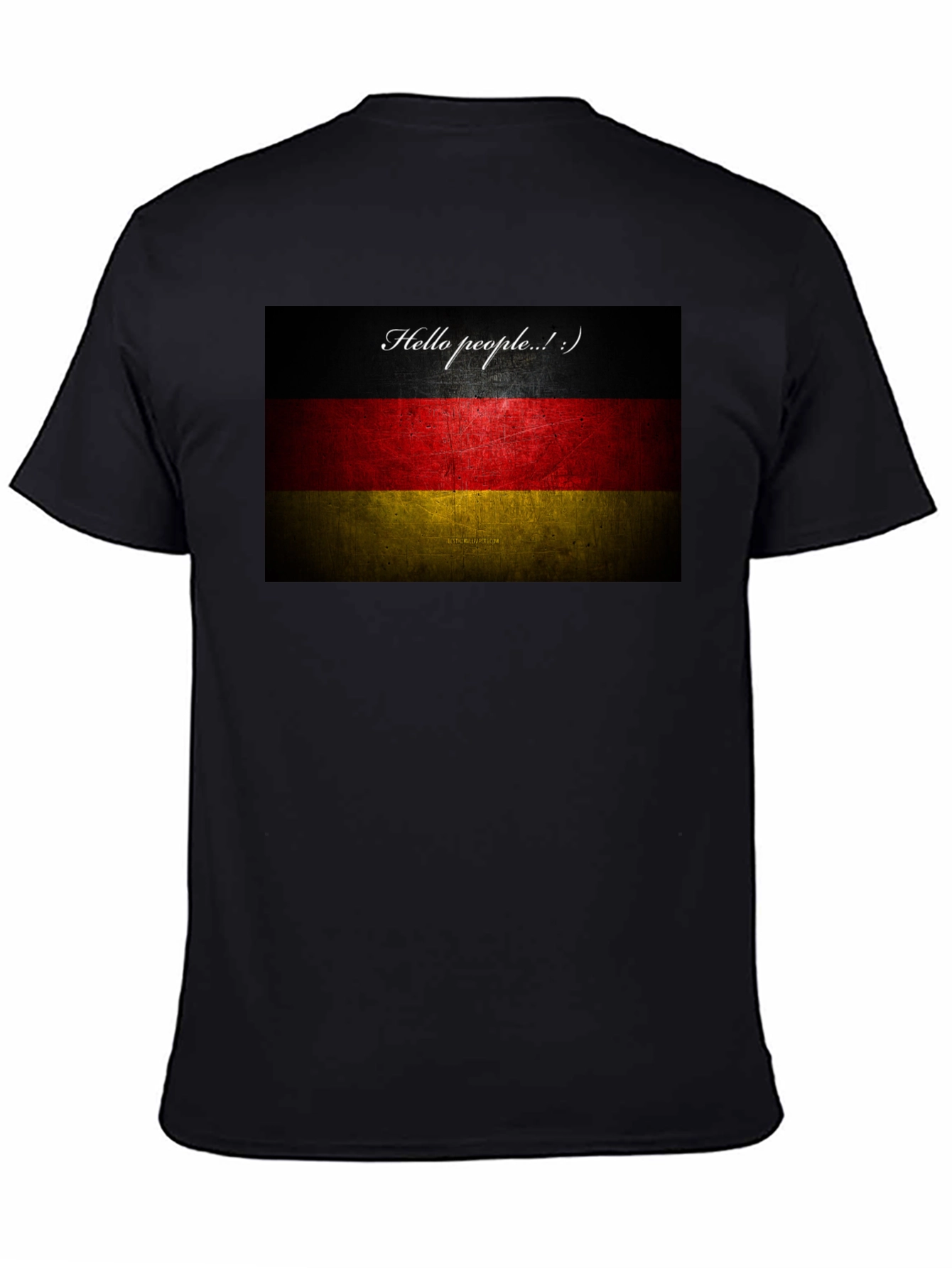German Flag Graphic Tee - Hello People T-Shirt
