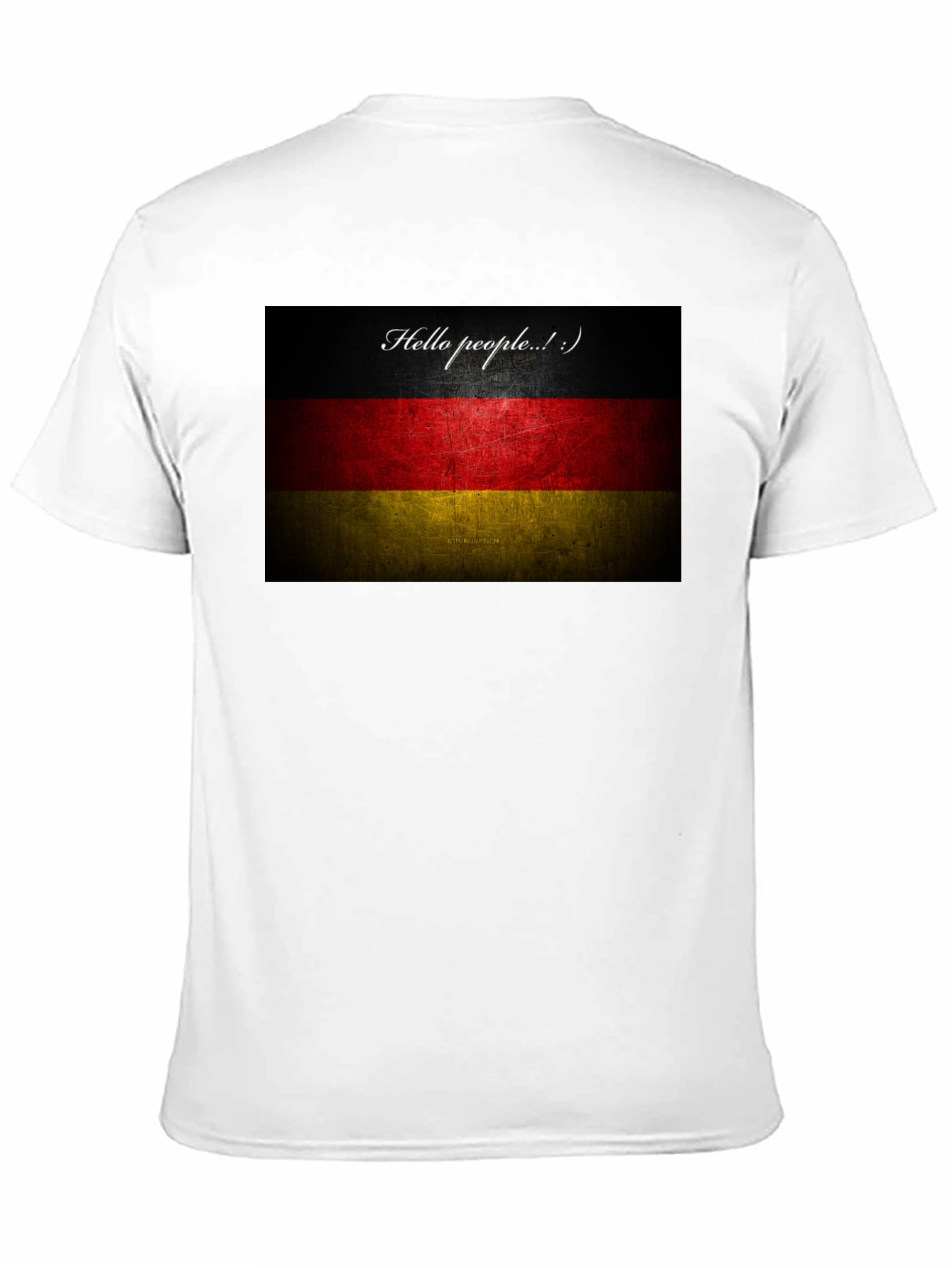 German Flag Graphic Tee - Hello People T-Shirt