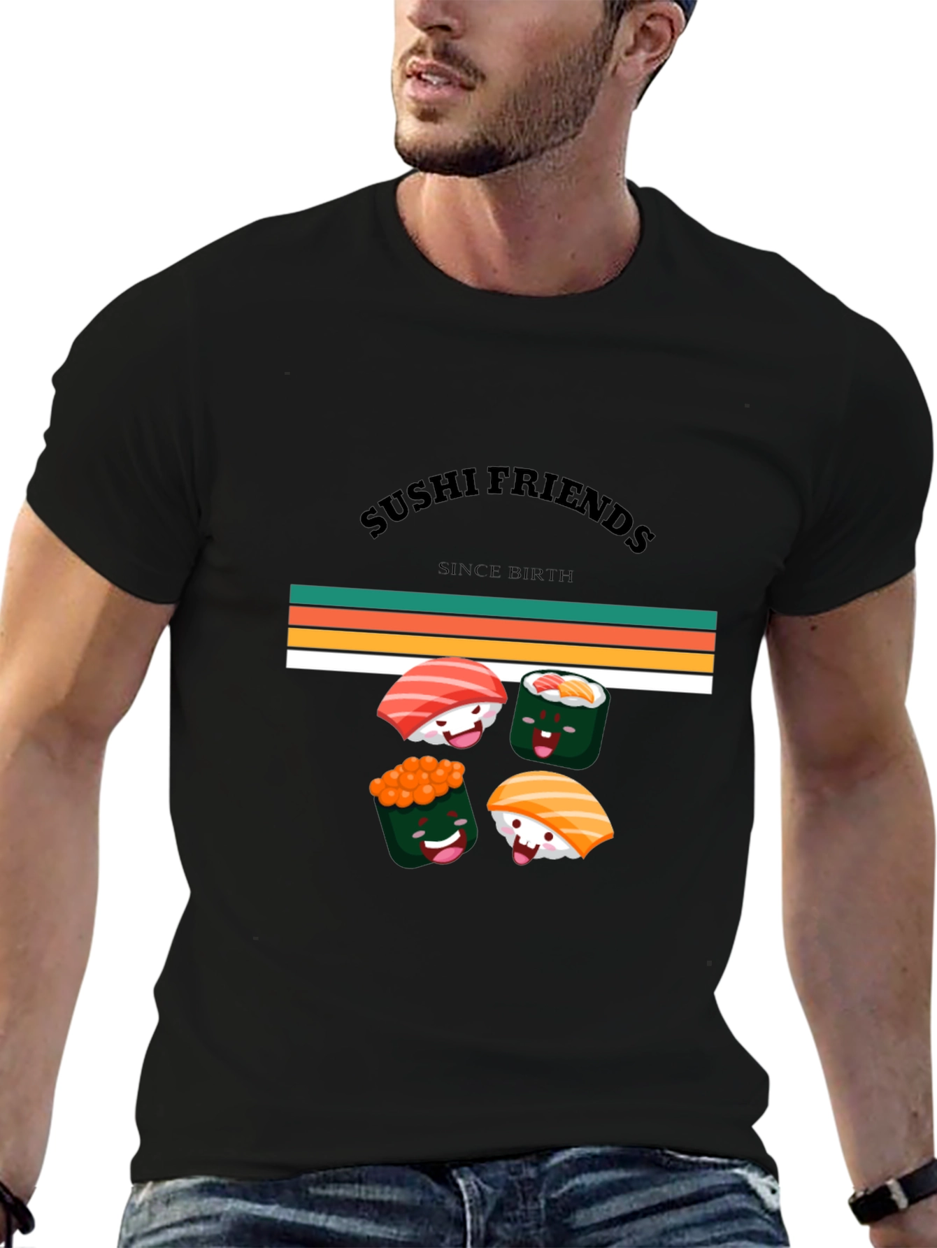 Sushi Friends Graphic Tee